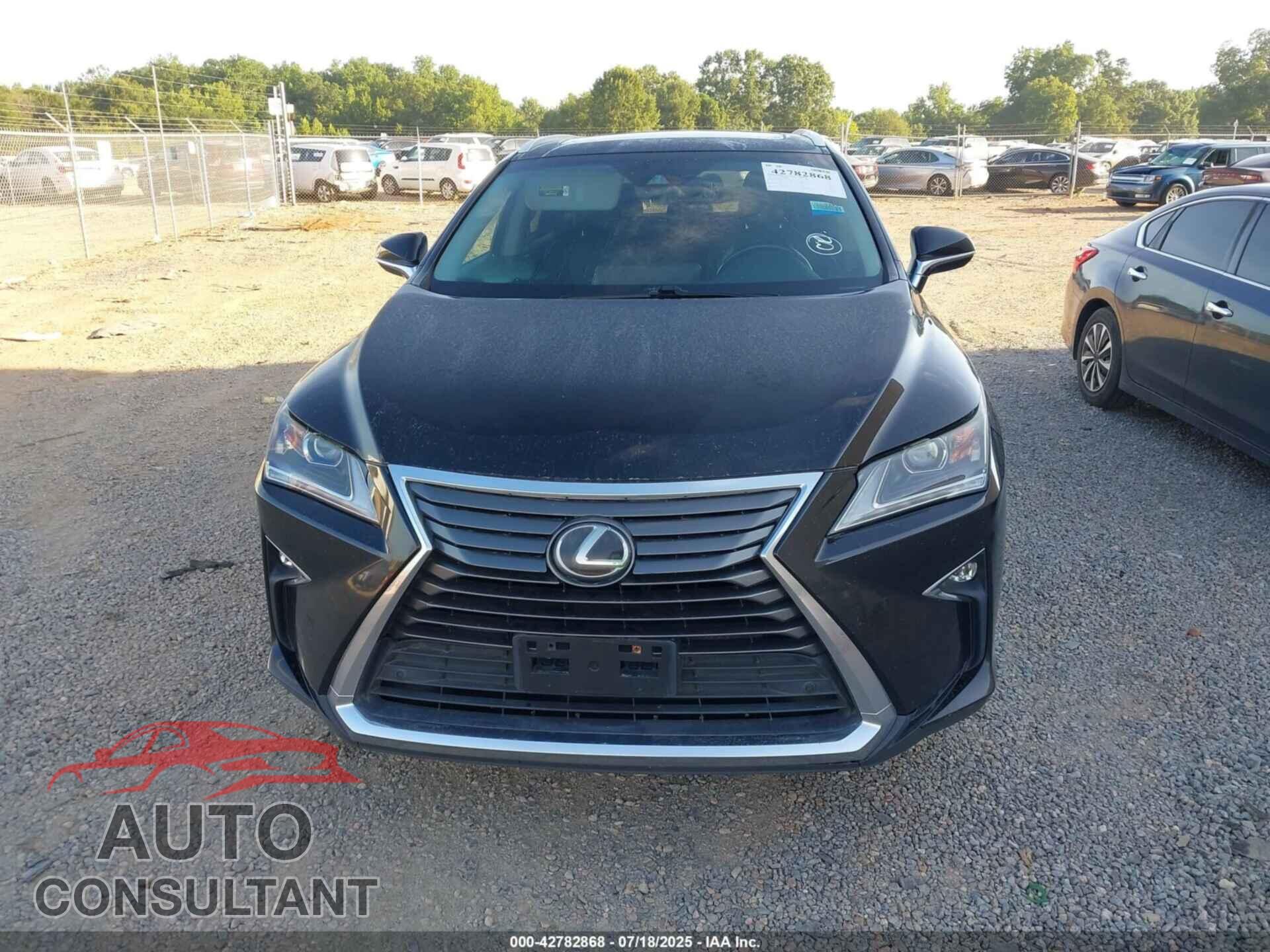 LEXUS RX 2017 - 2T2BZMCA1HC120042