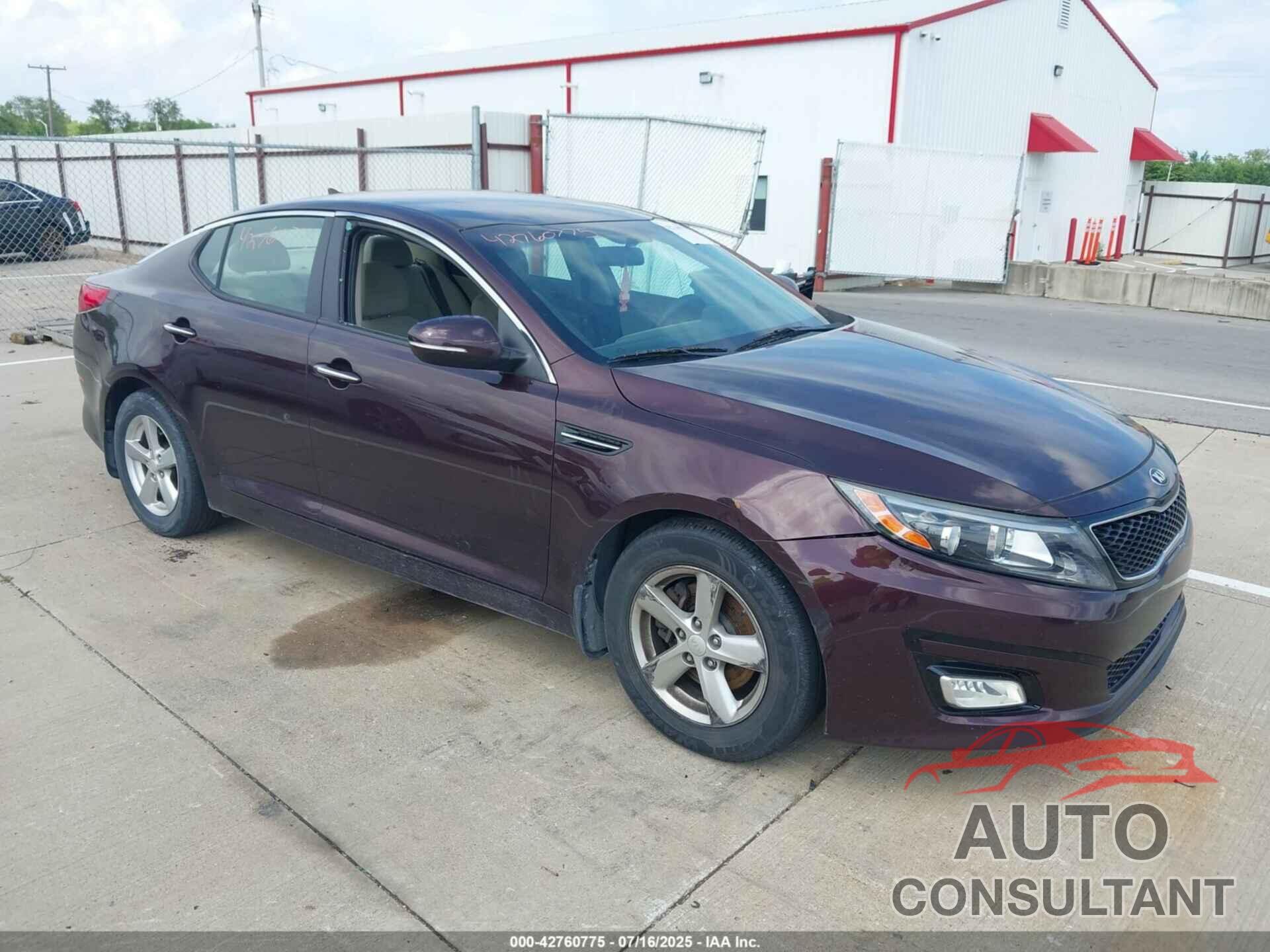 KIA OPTIMA 2015 - 5XXGM4A79FG479306