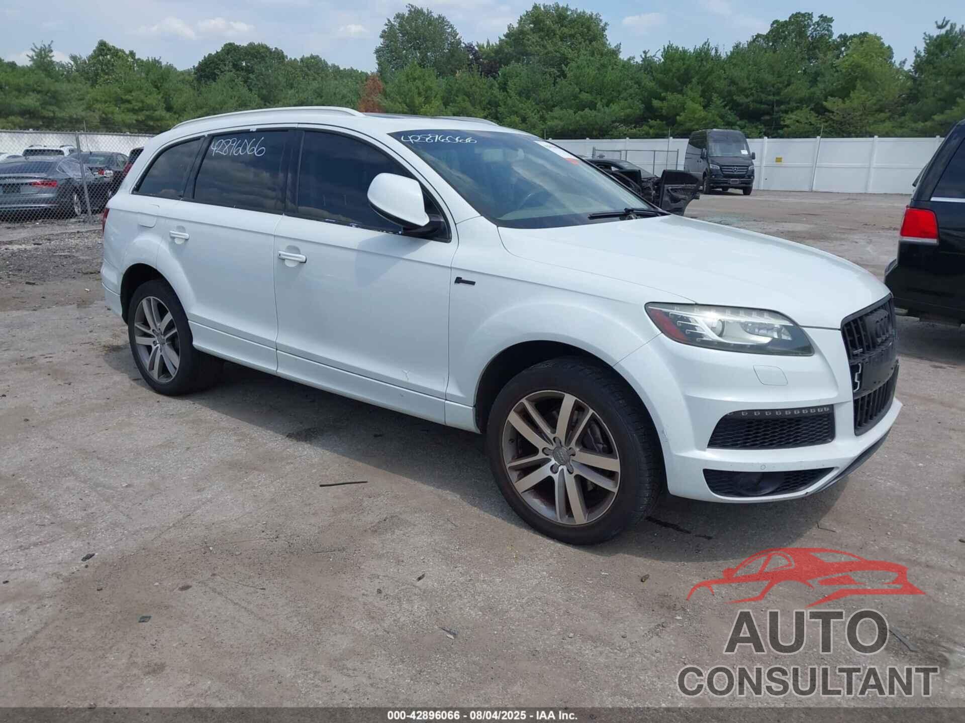 AUDI Q7 2012 - WA1DGAFEXCD009043
