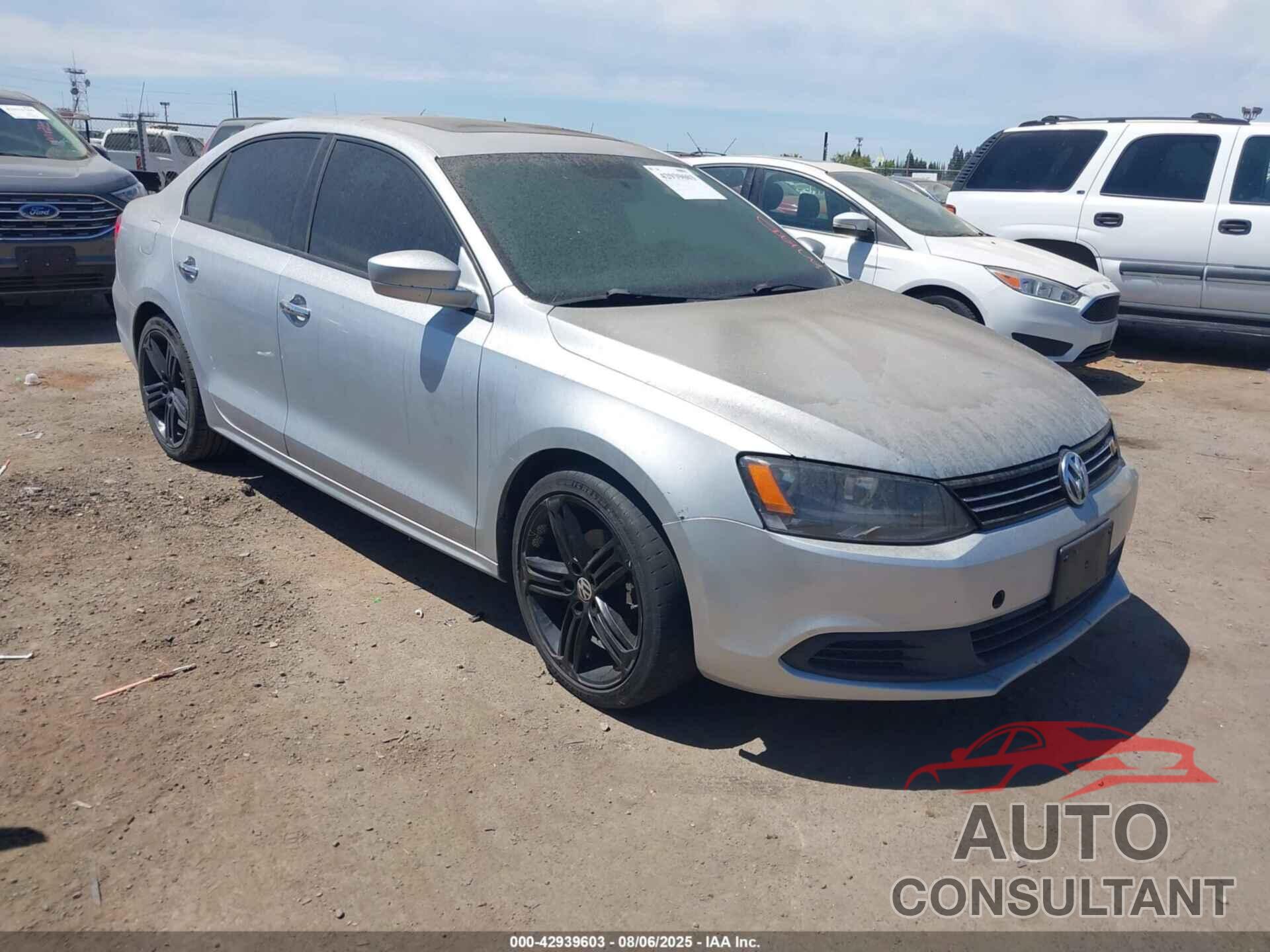 VOLKSWAGEN JETTA 2012 - 3VW2K7AJ8CM406271