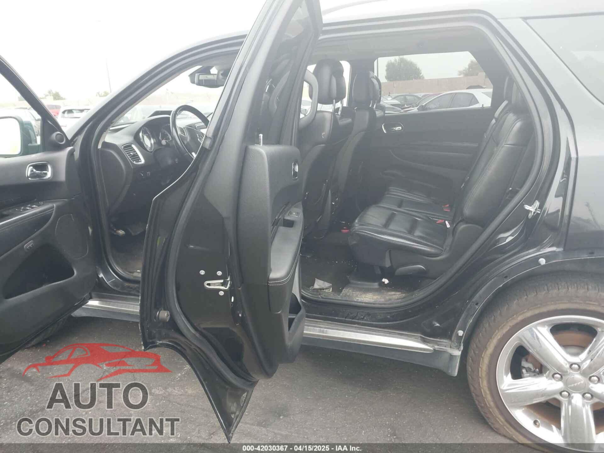 DODGE DURANGO 2012 - 1C4SDJET0CC322954