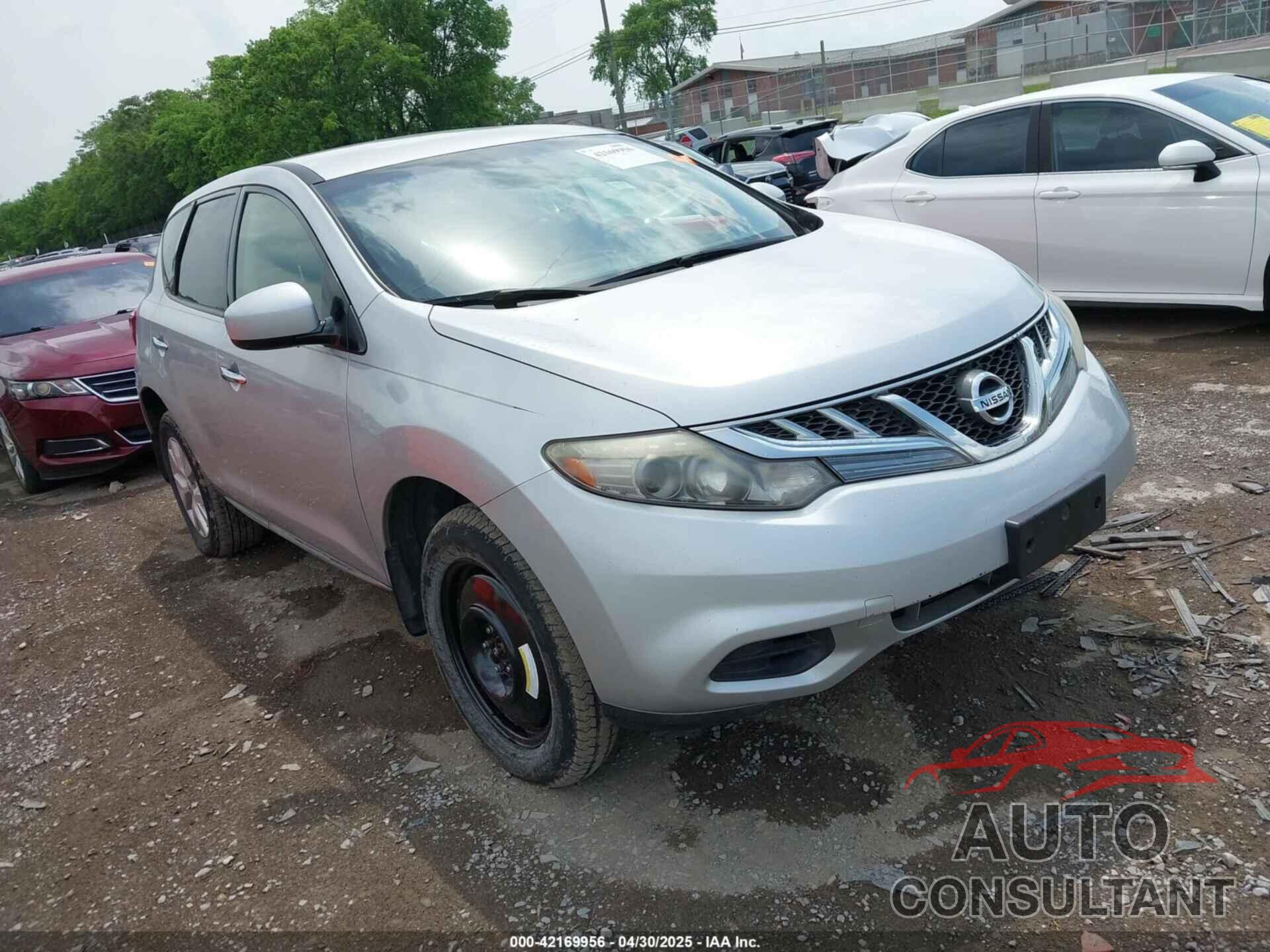 NISSAN MURANO 2013 - JN8AZ1MU9DW209158