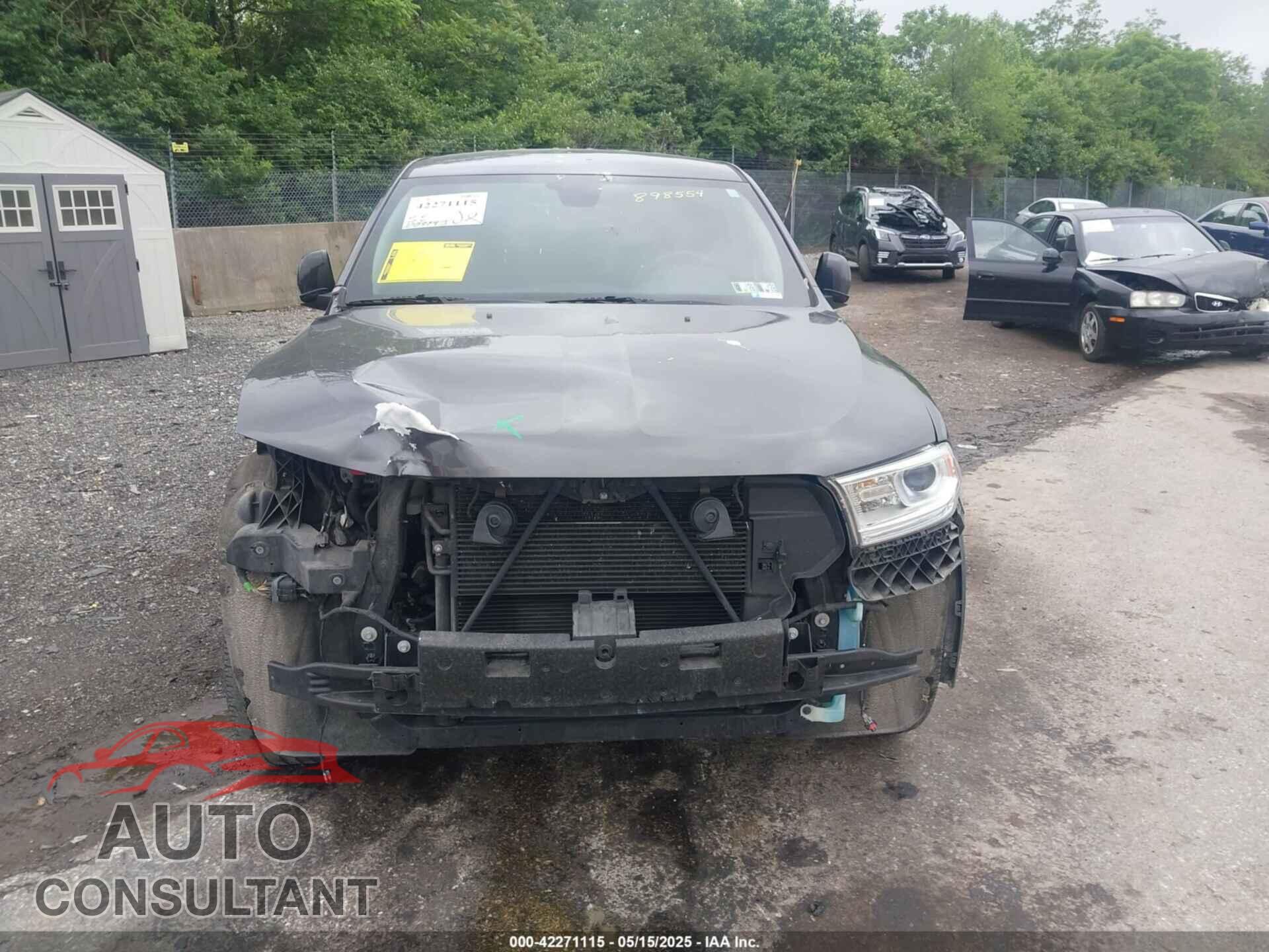 DODGE DURANGO 2017 - 1C4RDJAG5HC898554