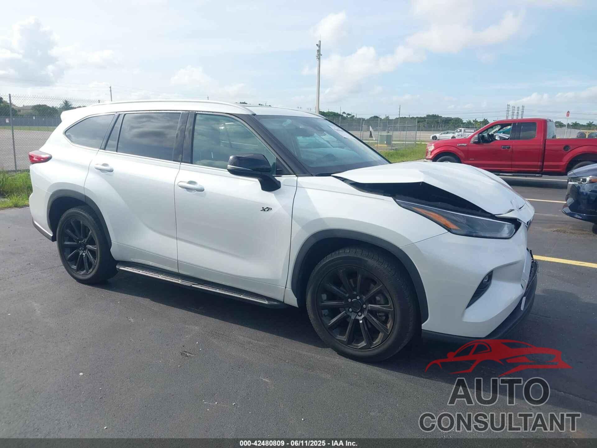 TOYOTA HIGHLANDER 2022 - 5TDGZRAH9NS132479