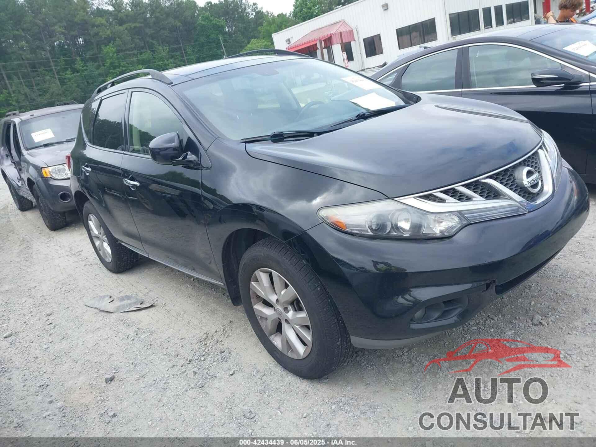 NISSAN MURANO 2013 - JN8AZ1MW9DW319774