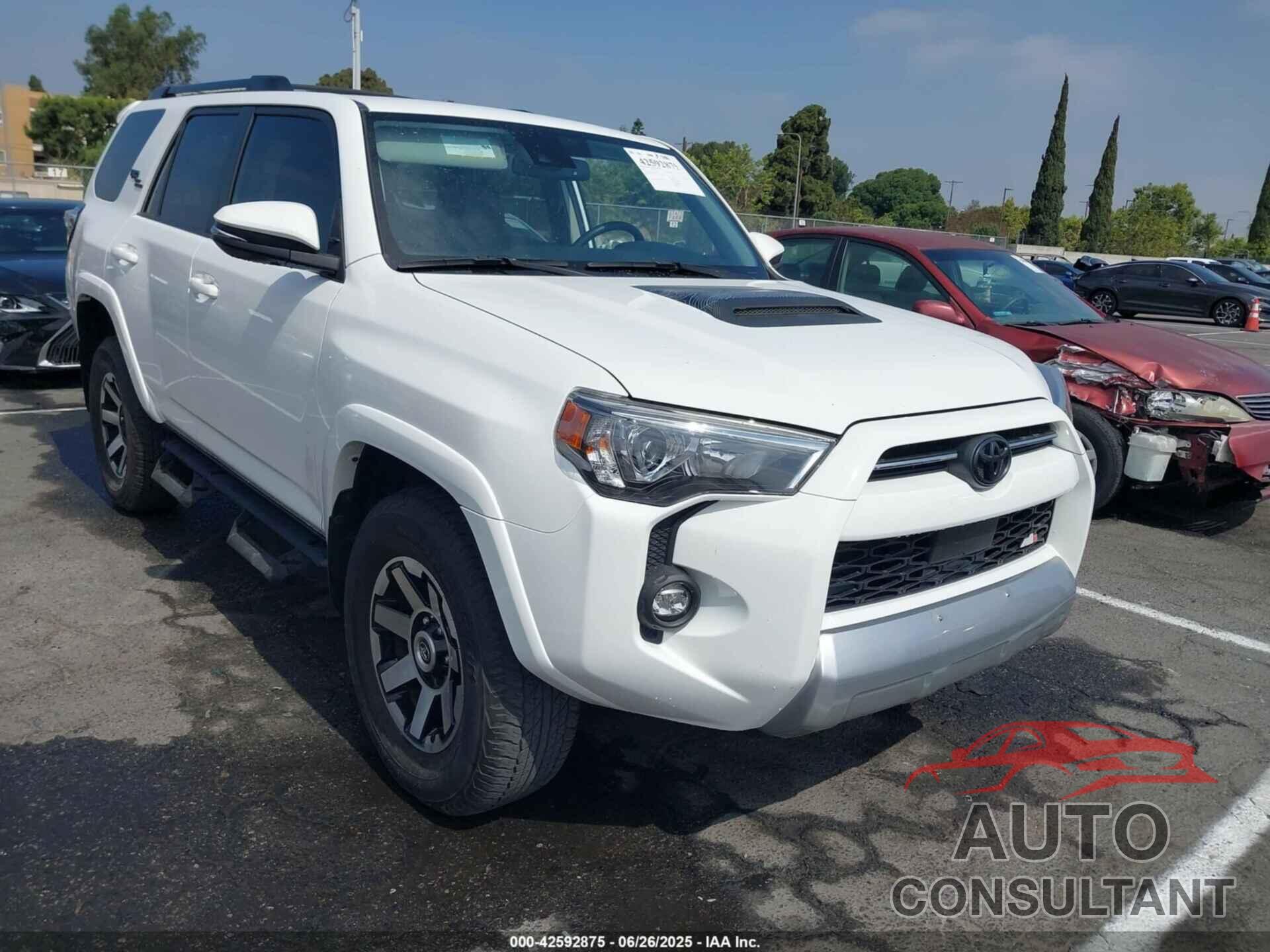 TOYOTA 4RUNNER 2021 - JTERU5JR7M5940287