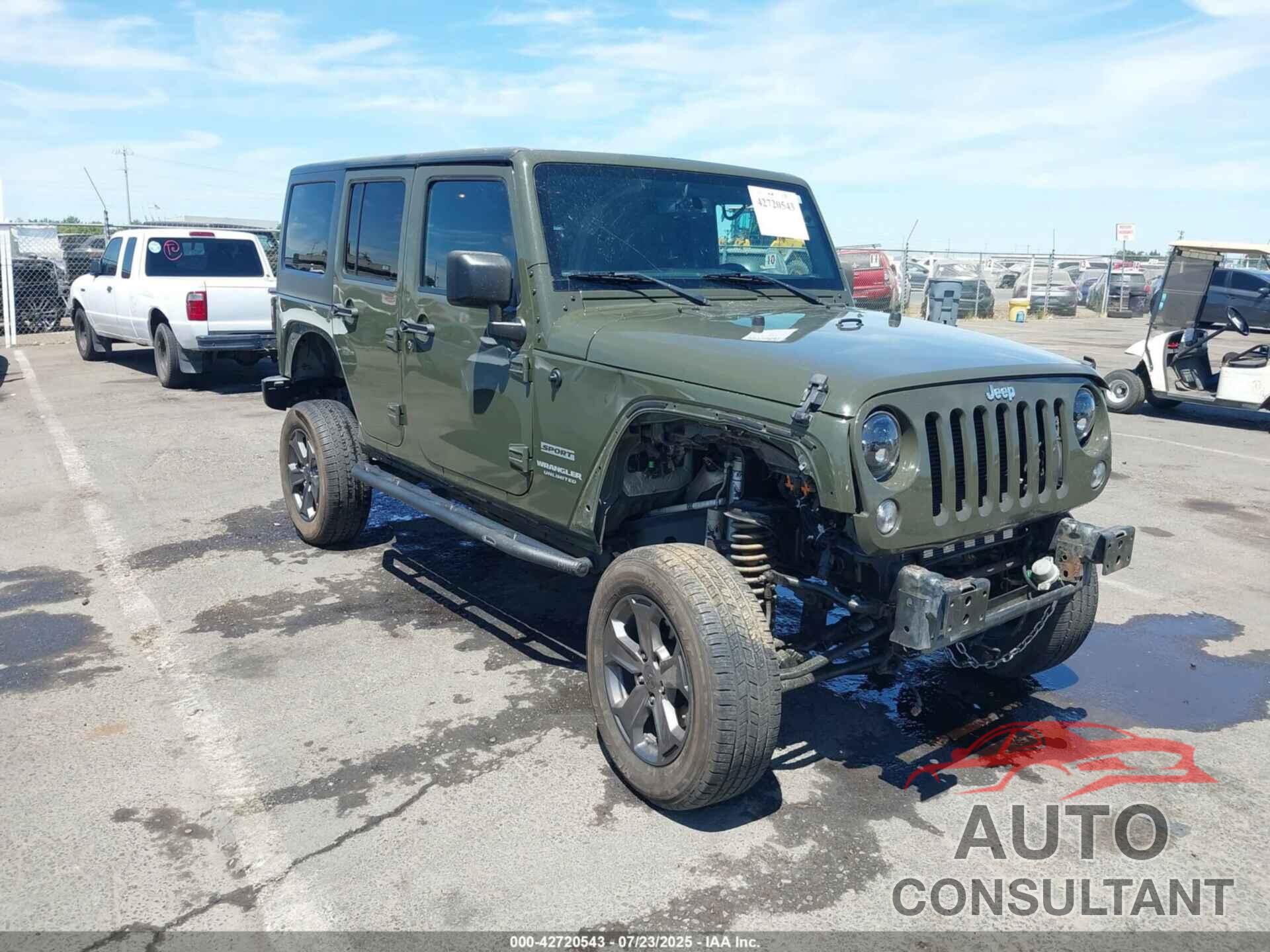 JEEP WRANGLER 2015 - 1C48JWDG2FL867918