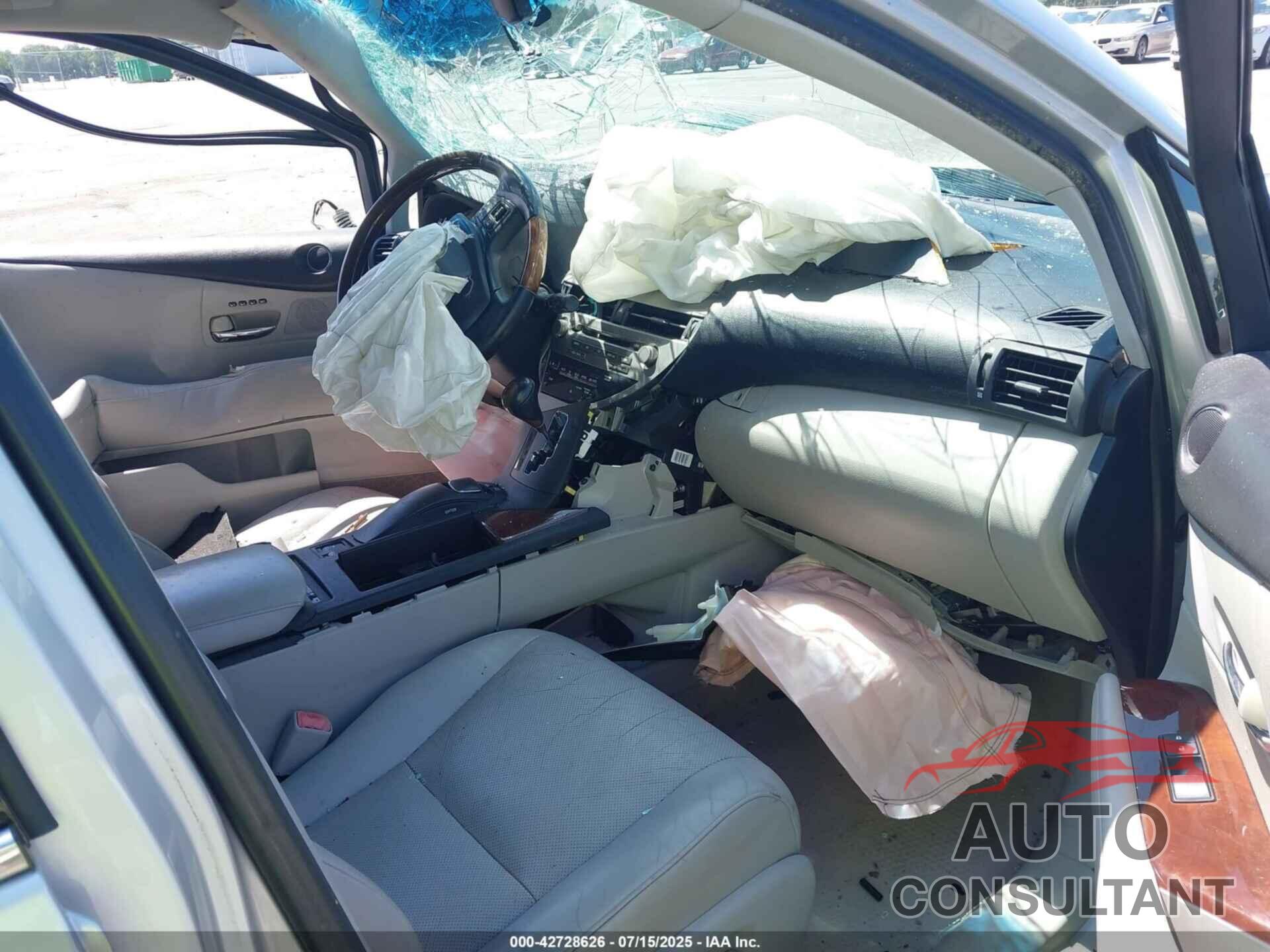 LEXUS RX 350 2010 - 2T2ZK1BA2AC002591