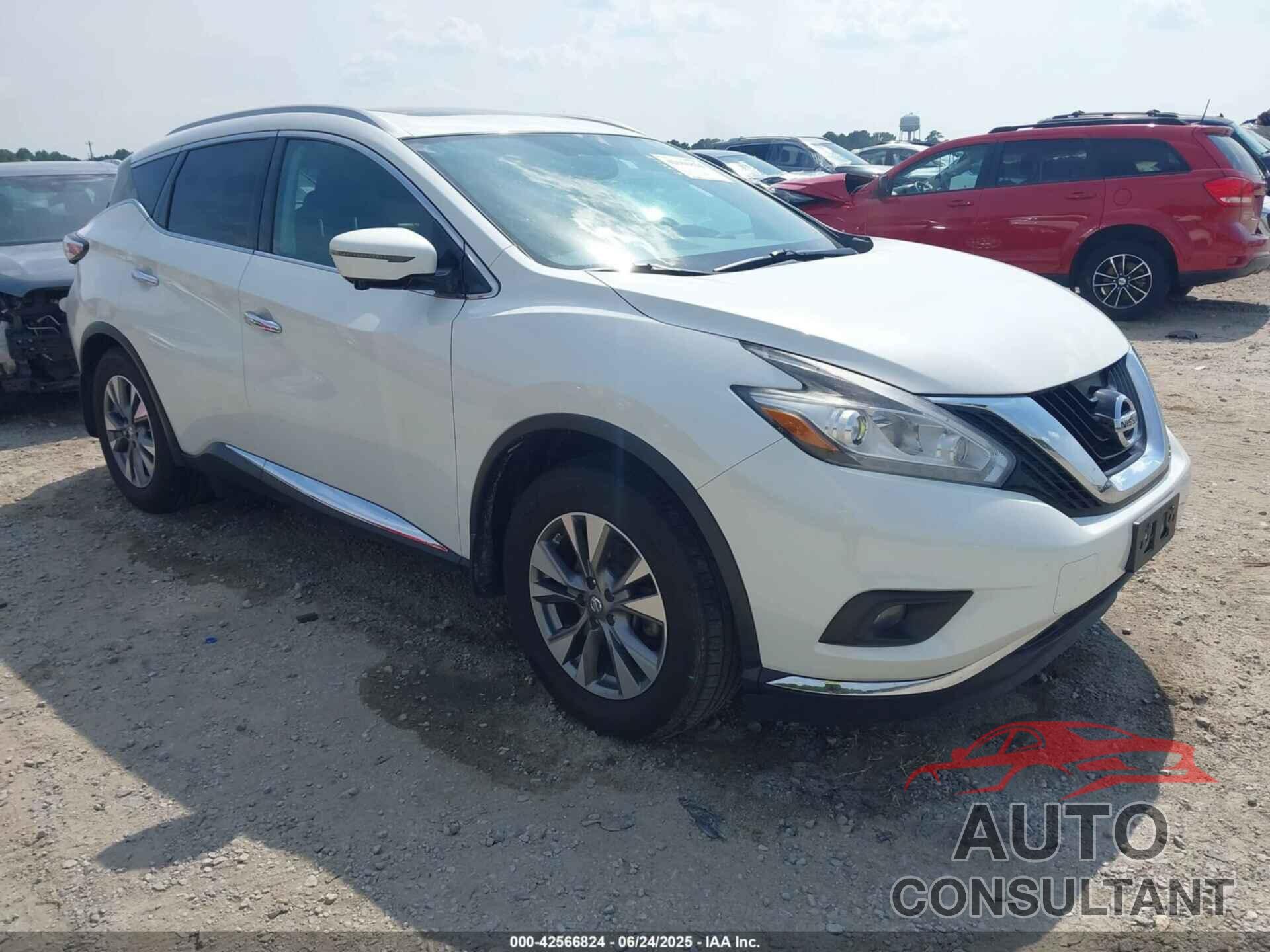 NISSAN MURANO 2015 - 5N1AZ2MH2FN289797