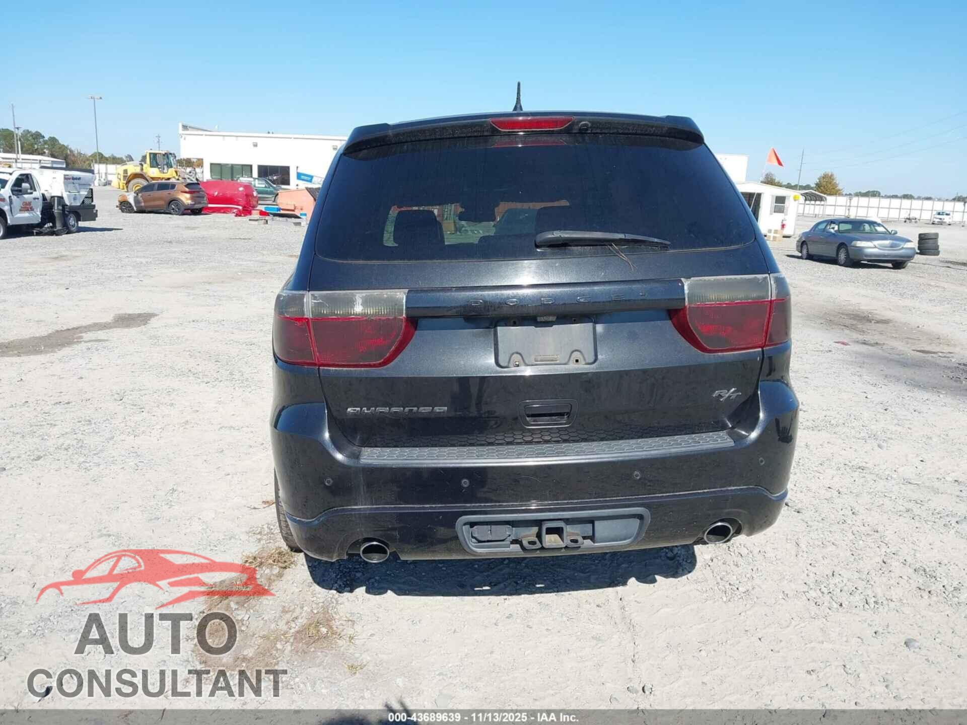DODGE DURANGO 2011 - 1D4SD6GT5BC682135