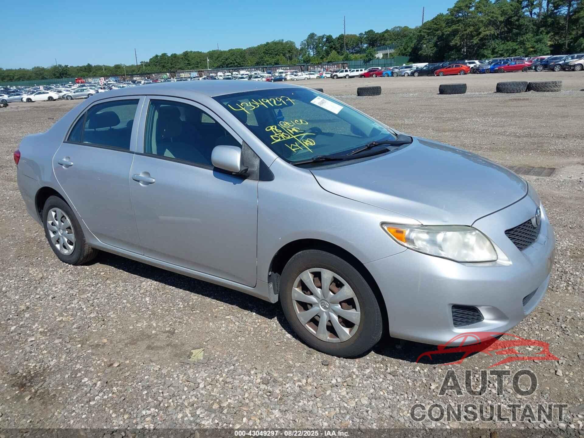 TOYOTA COROLLA 2010 - 2T1BU4EE8AC350265