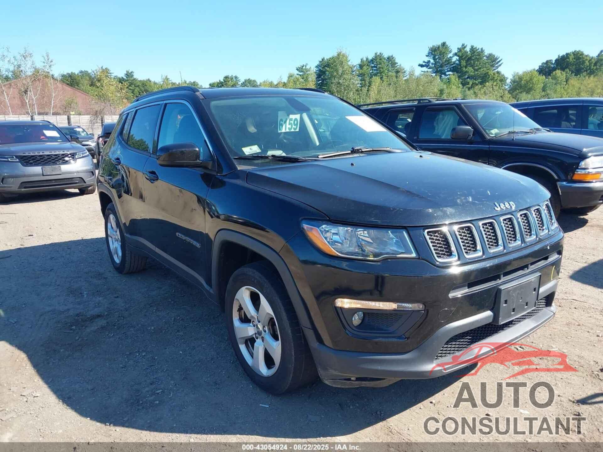 JEEP COMPASS 2019 - 3C4NJDBB0KT850807