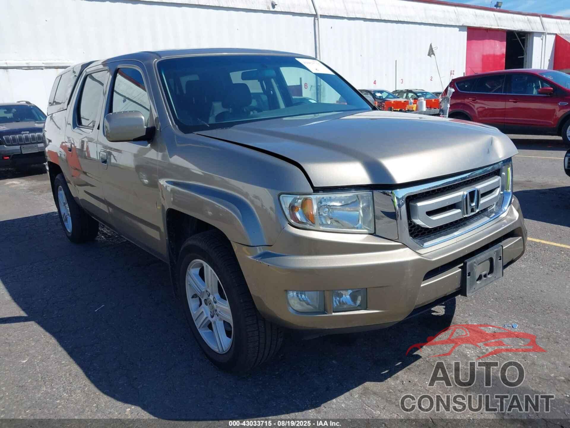 HONDA RIDGELINE 2009 - 5FPYK16589B102528