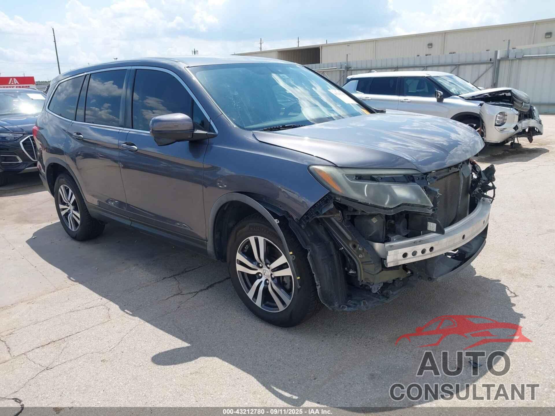 HONDA PILOT 2018 - 5FNYF6H33JB055001