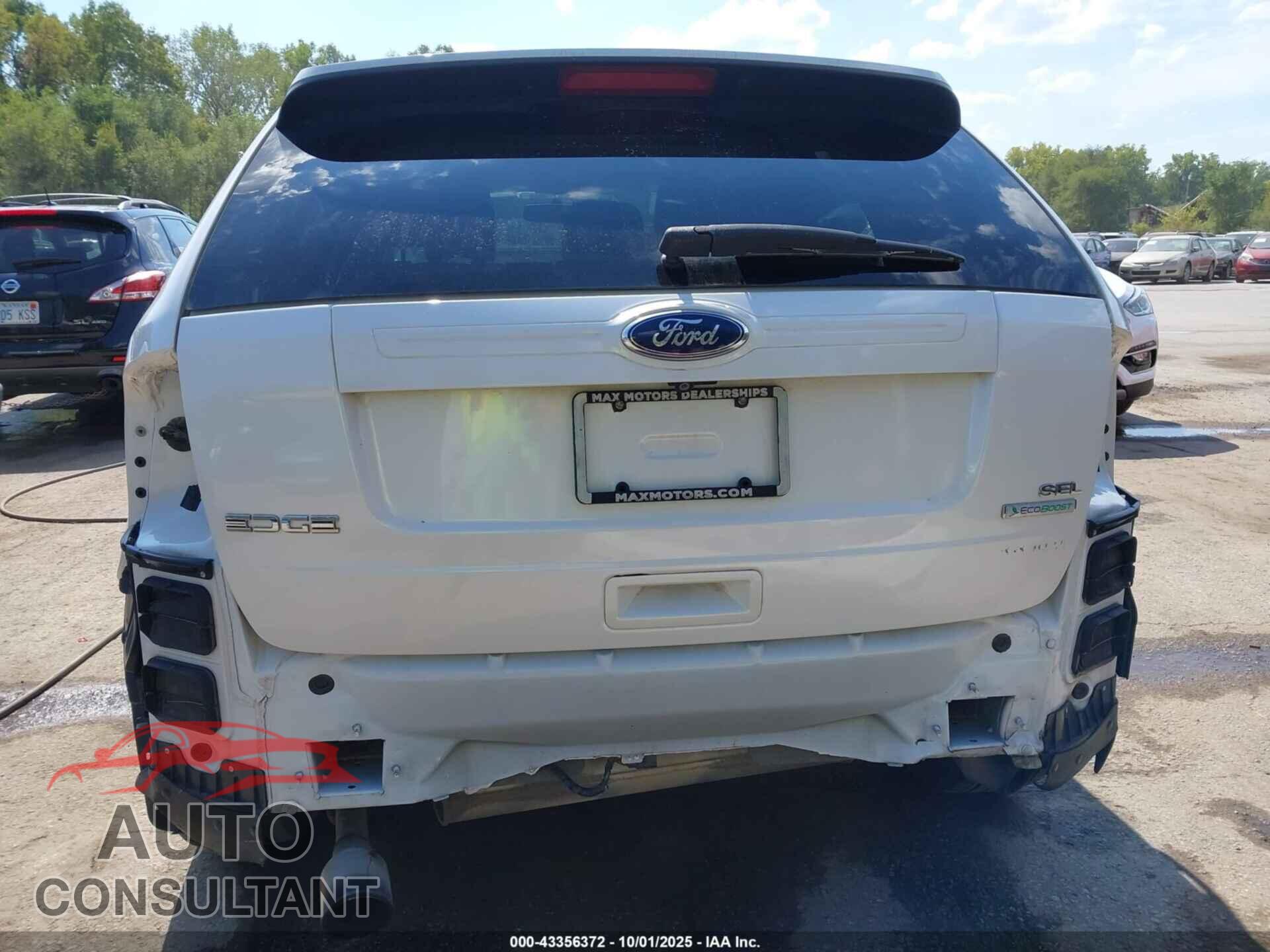 FORD EDGE 2012 - 2FMDK3J91CBA27085
