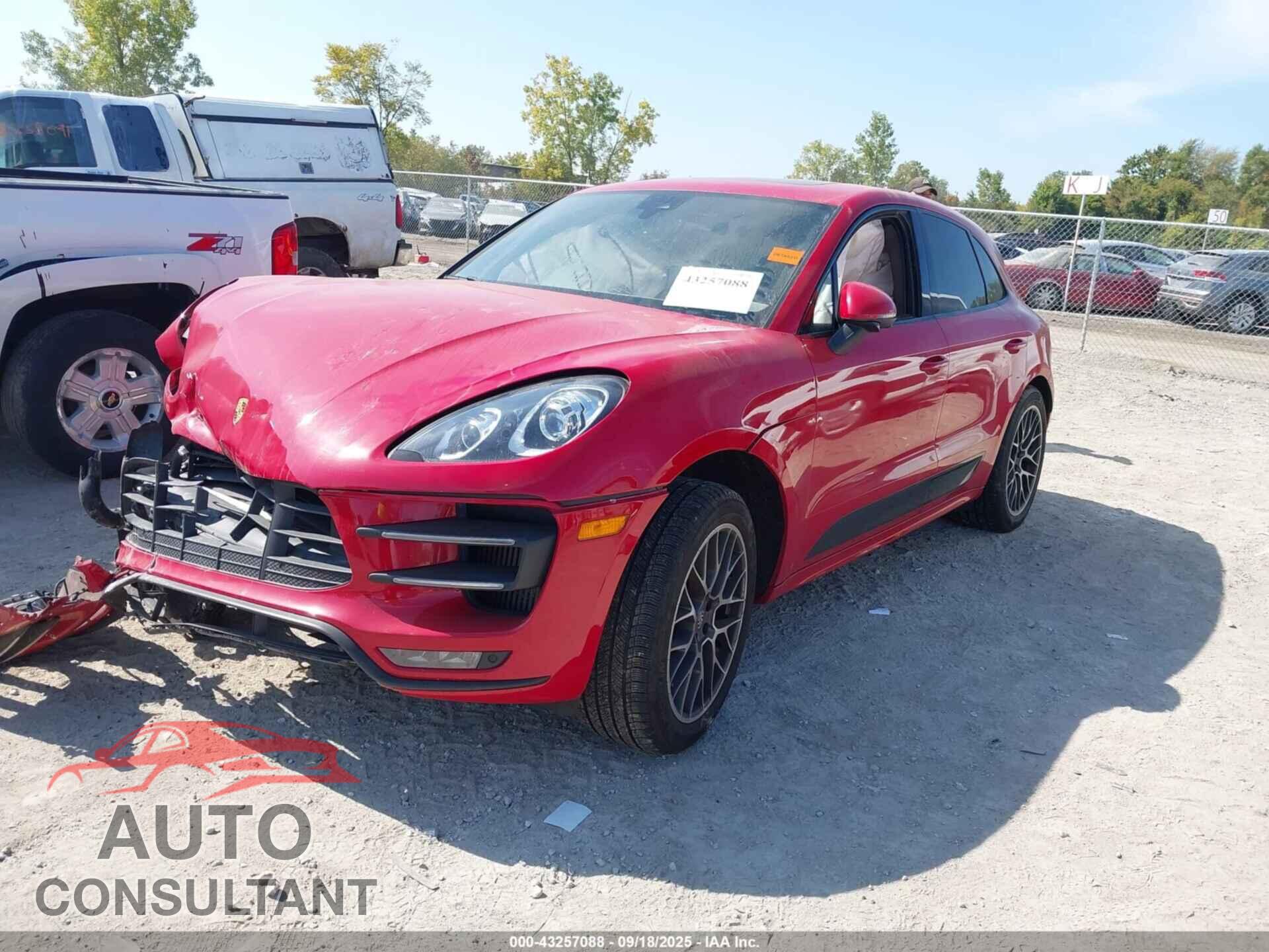 PORSCHE MACAN 2017 - WP1AF2A52HLB61709