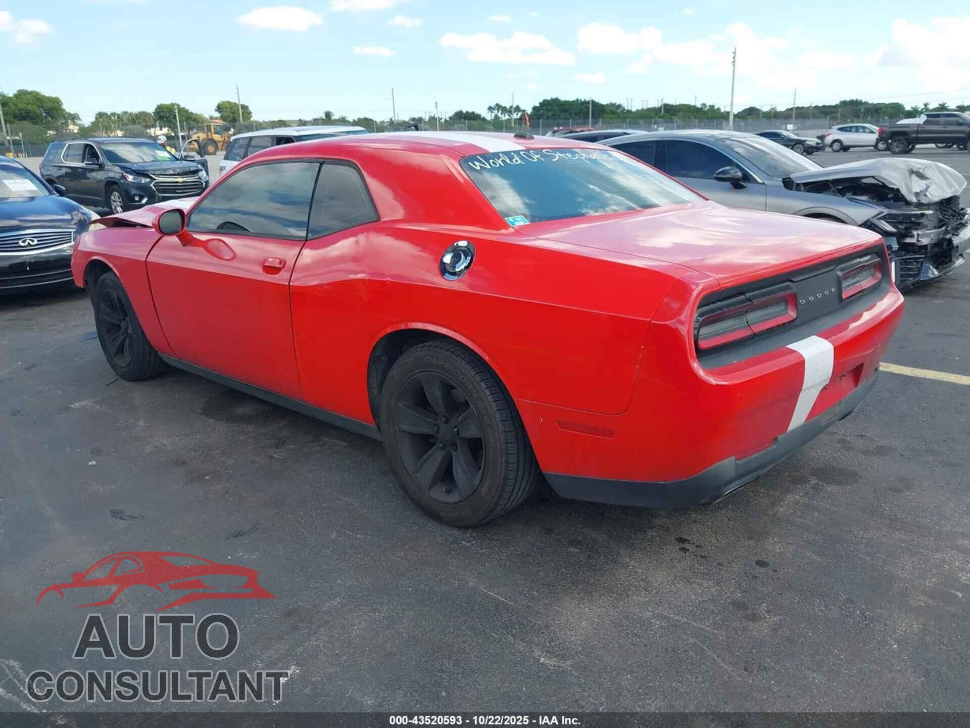 DODGE CHALLENGER 2015 - 2C3CDZAG5FH761598