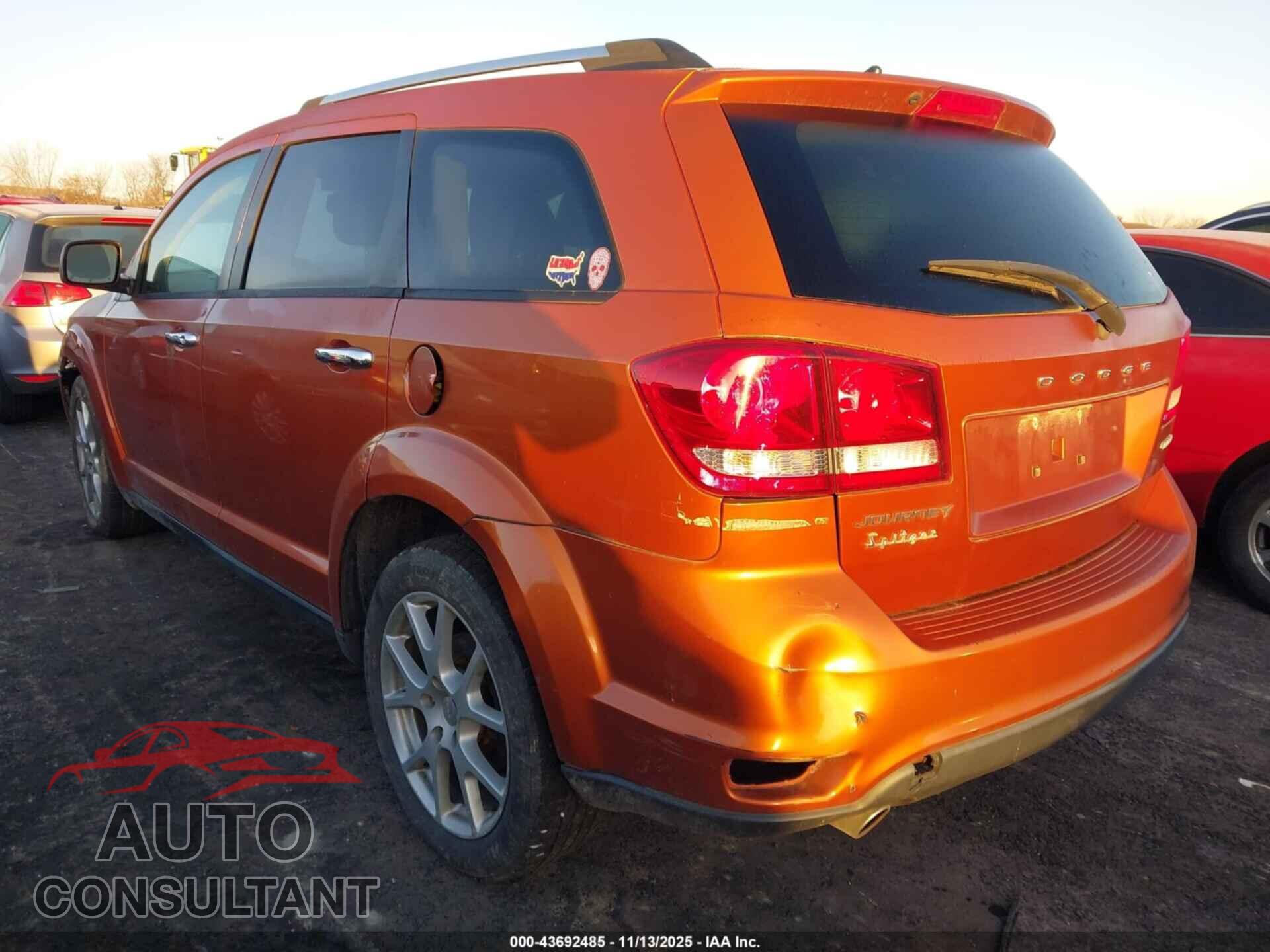 DODGE JOURNEY 2011 - 3D4PG3FG9BT552170