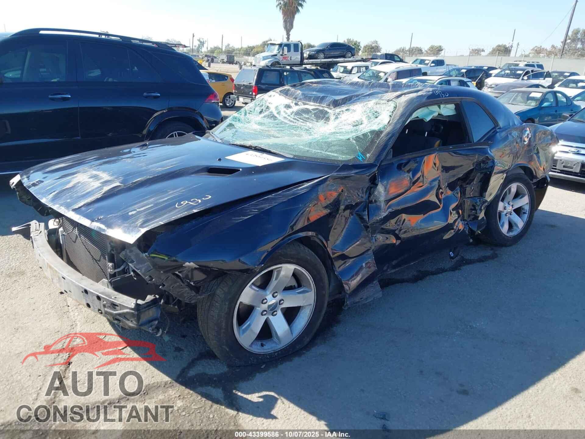DODGE CHALLENGER 2012 - 2C3CDYAG4CH157319