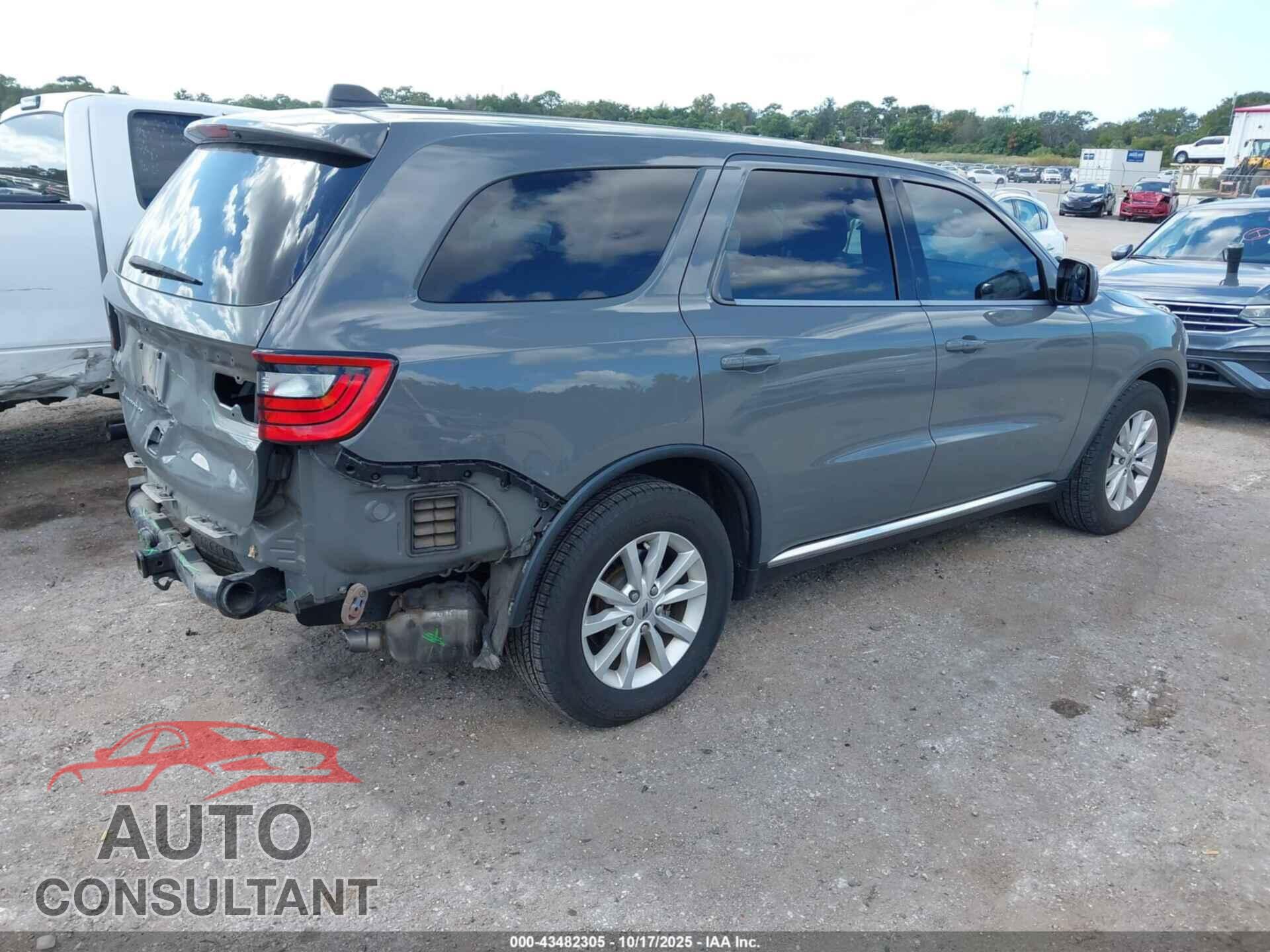 DODGE DURANGO 2019 - 1C4RDHAG6KC644609
