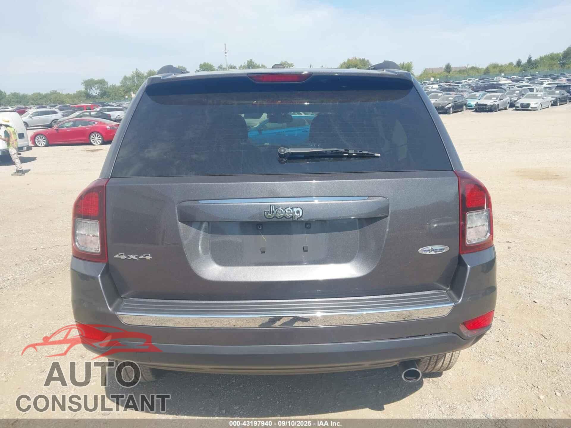 JEEP COMPASS 2017 - 1C4NJDEB4HD109506