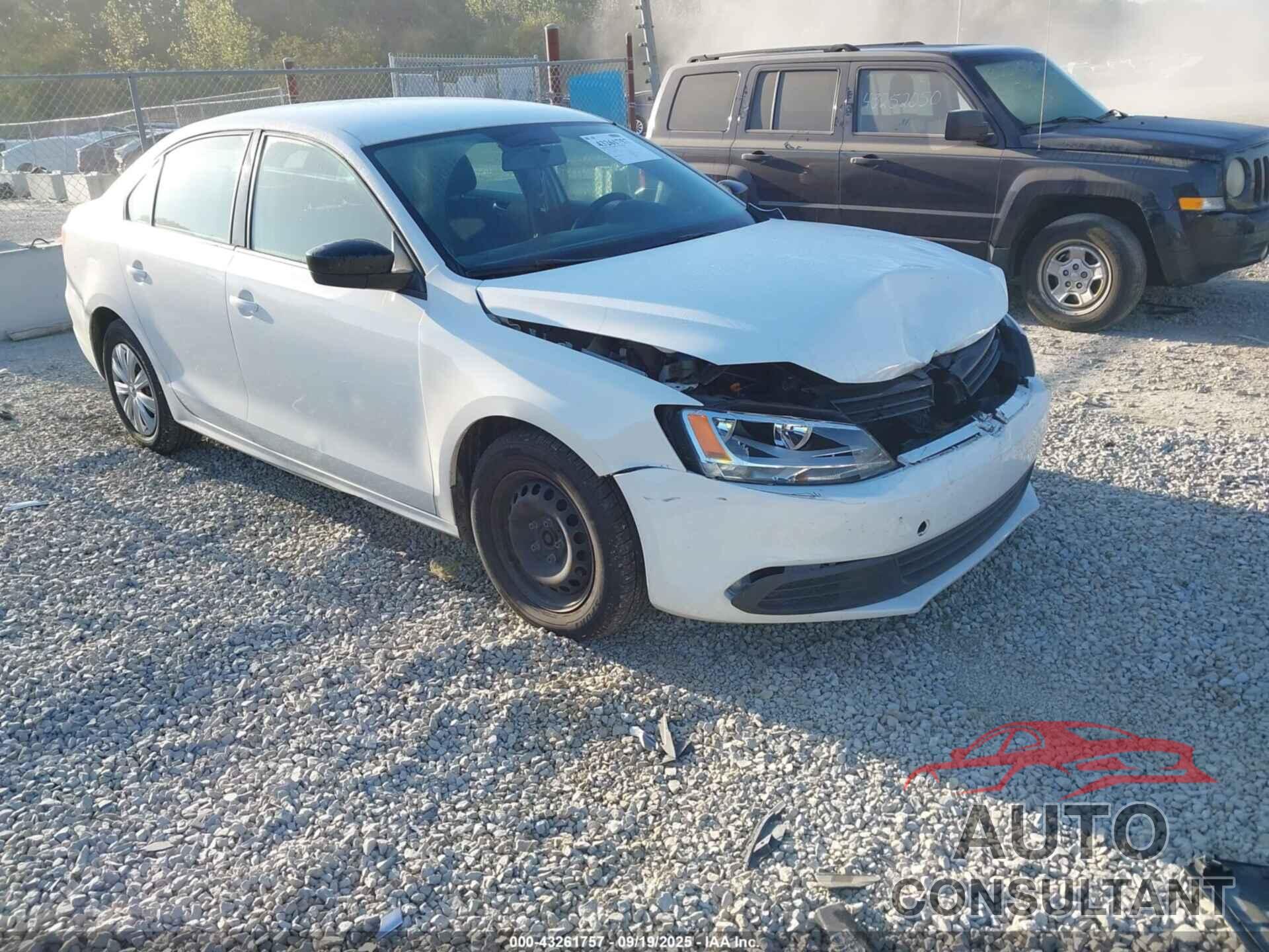 VOLKSWAGEN JETTA 2013 - 3VW2K7AJ2DM306104