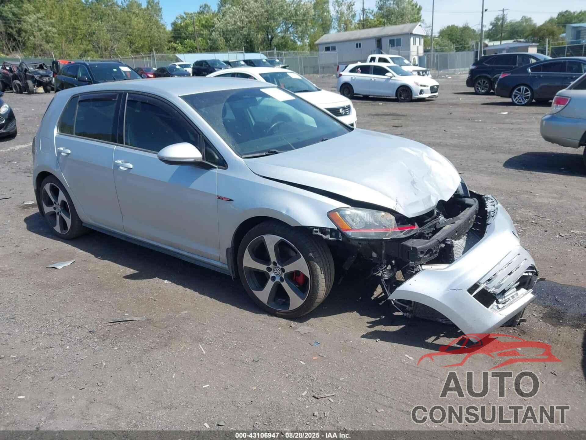VOLKSWAGEN GOLF GTI 2016 - 3VW5T7AU9GM058071