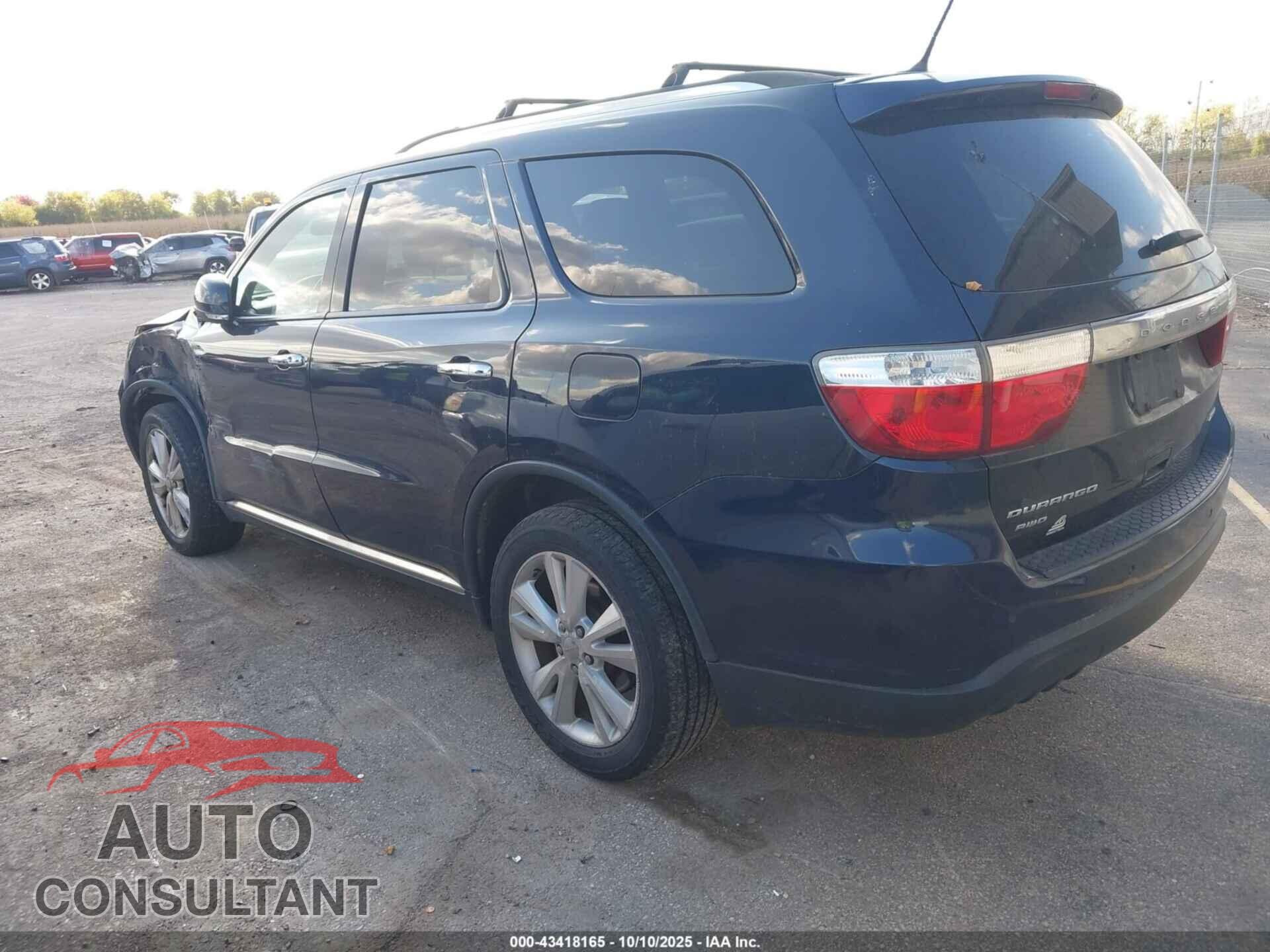 DODGE DURANGO 2013 - 1C4RDJDG4DC509392