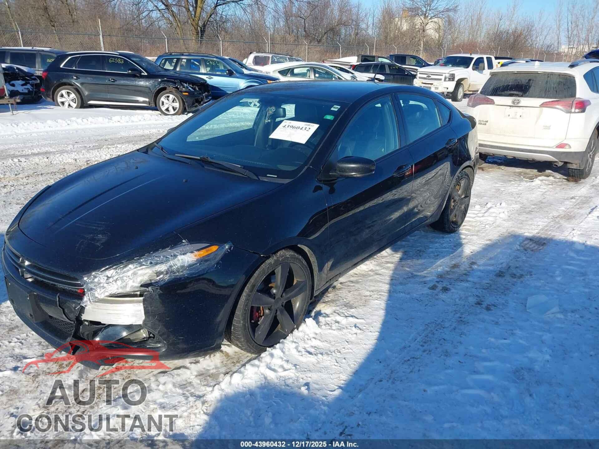 DODGE DART 2014 - 1C3CDFEB5ED797459