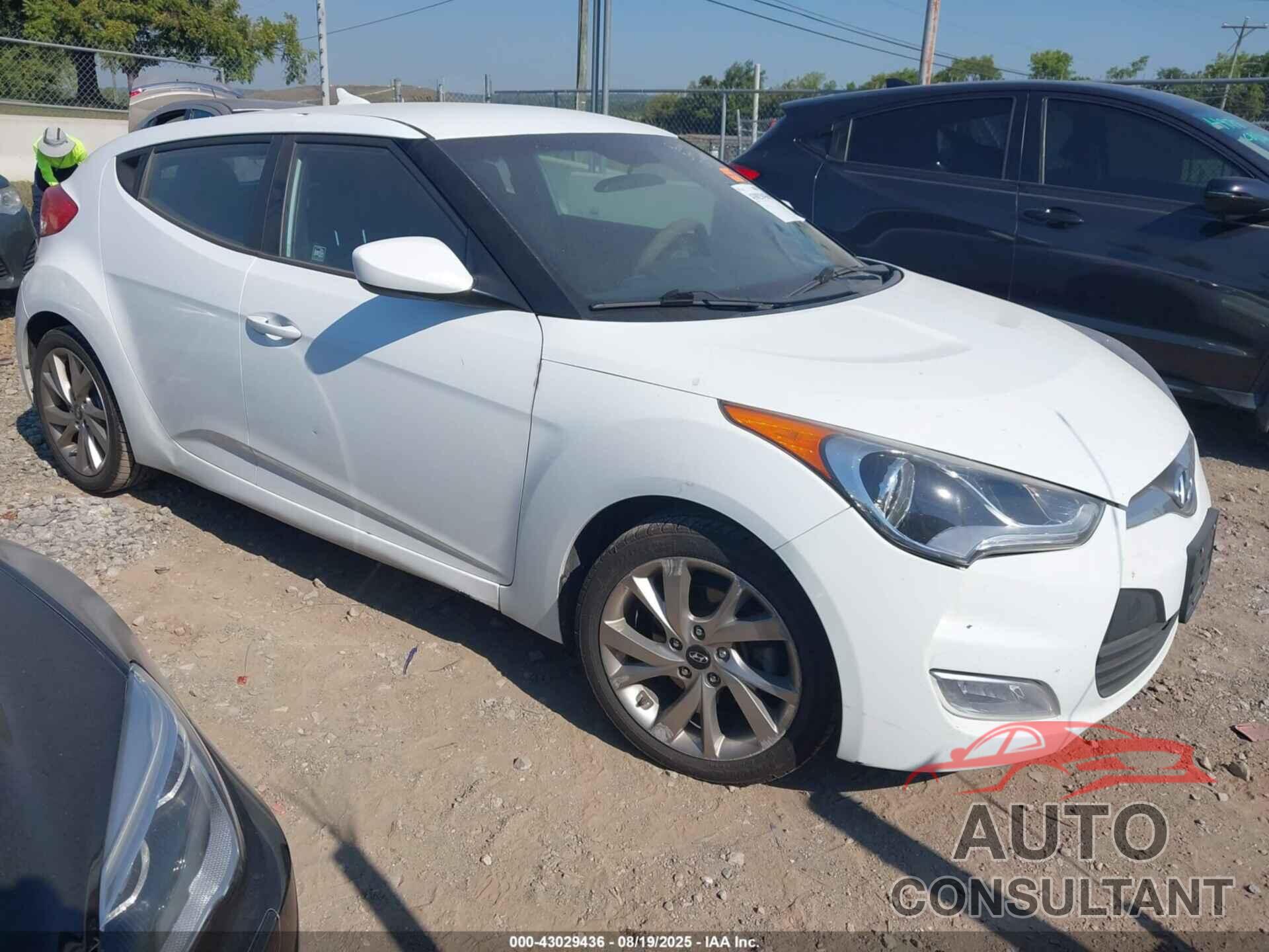 HYUNDAI VELOSTER 2017 - KMHTC6AD4HU309320