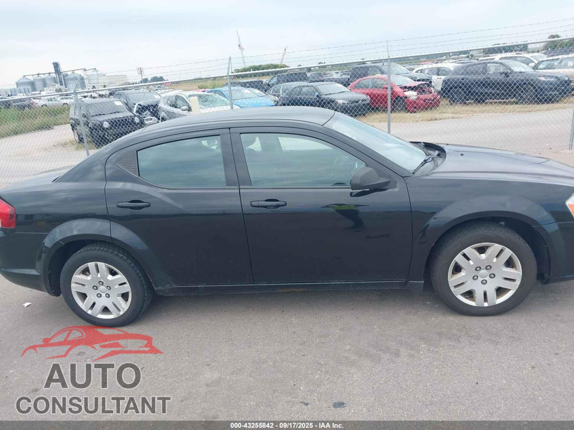 DODGE AVENGER 2013 - 1C3CDZAB3DN682990