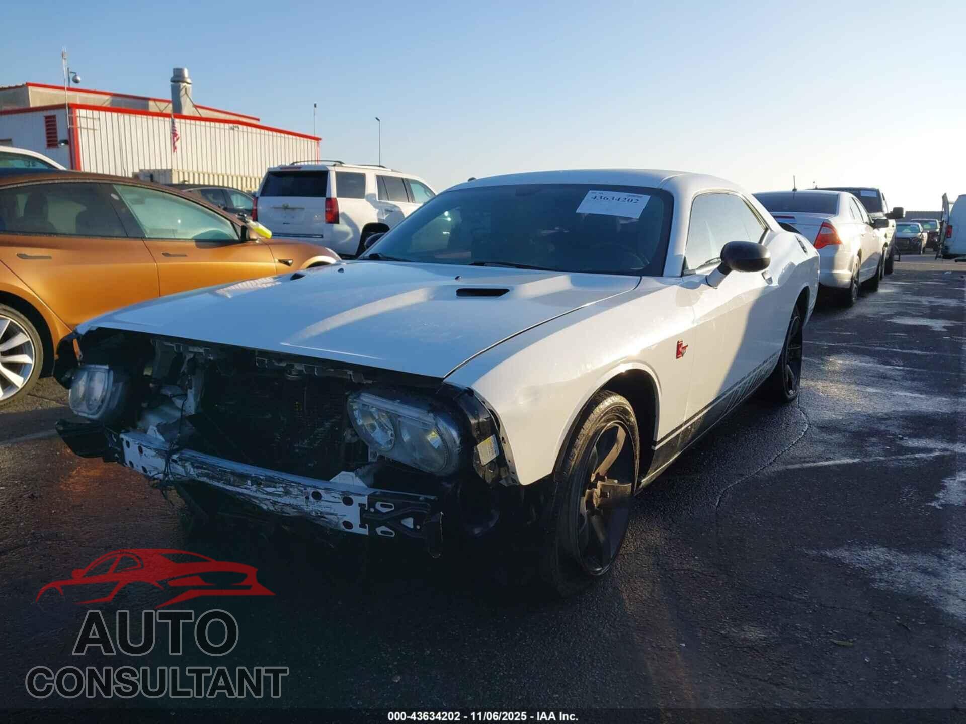 DODGE CHALLENGER 2013 - 2C3CDYAG8DH582012