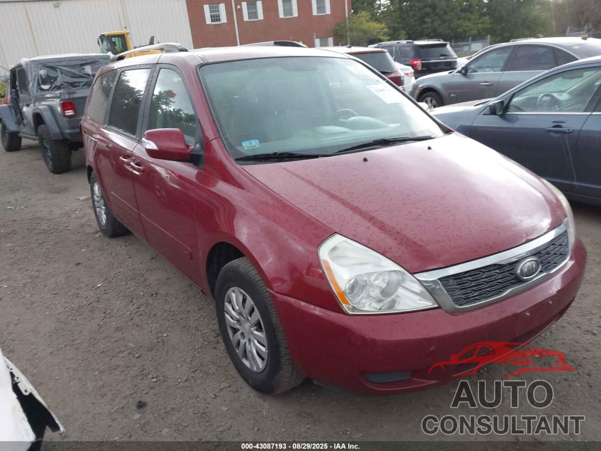 KIA SEDONA 2012 - KNDMG4C79C6428468