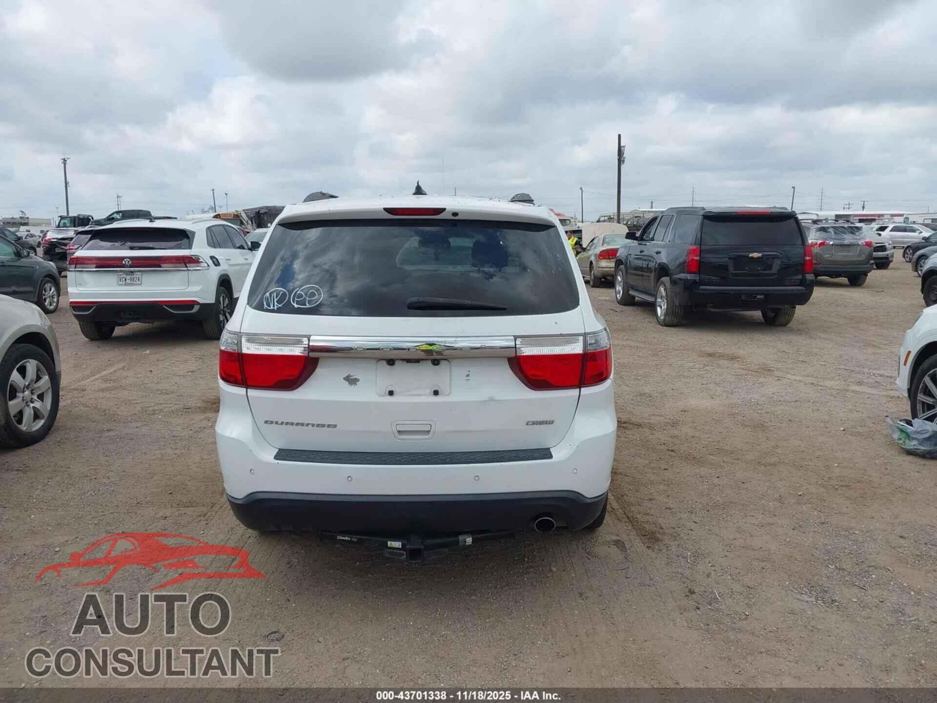 DODGE DURANGO 2013 - 1C4RDHDG7DC516720