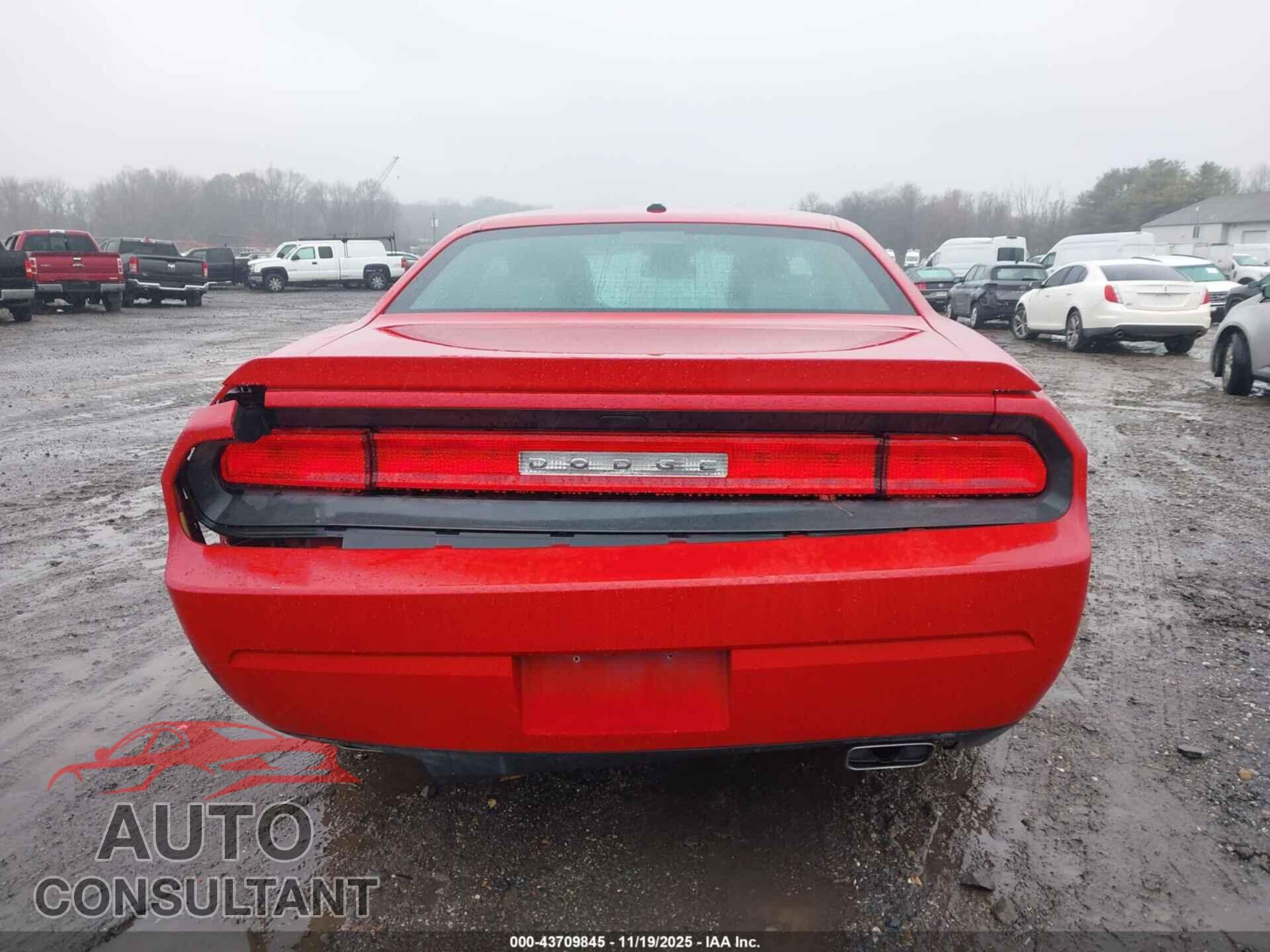 DODGE CHALLENGER 2012 - 2C3CDYAG2CH196328