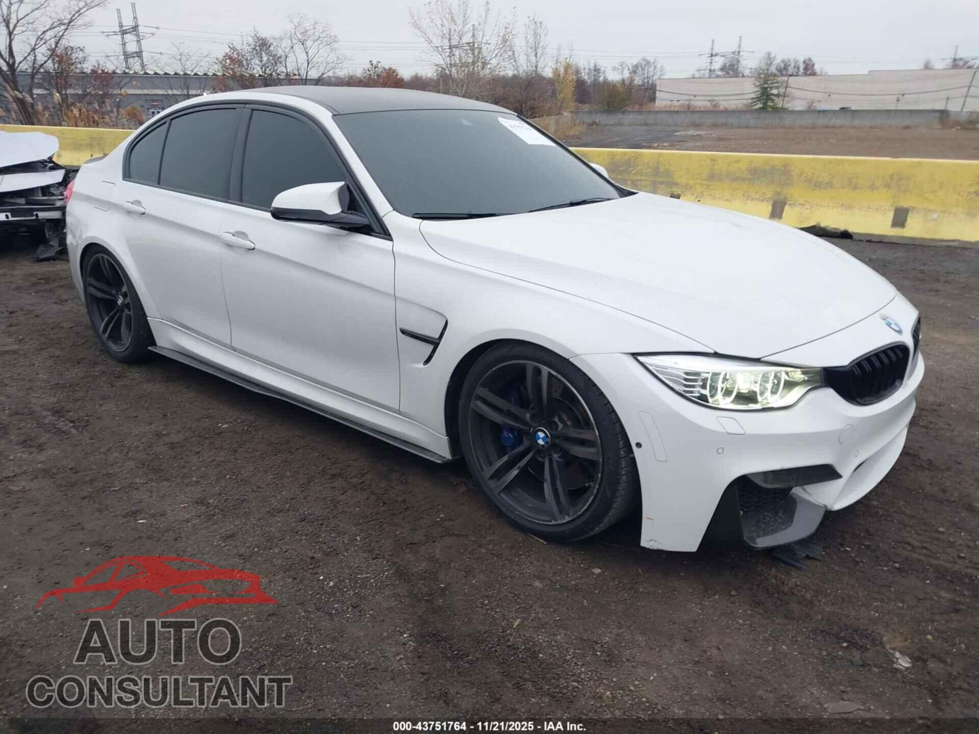 BMW M3 2016 - WBS8M9C5XG5E68359