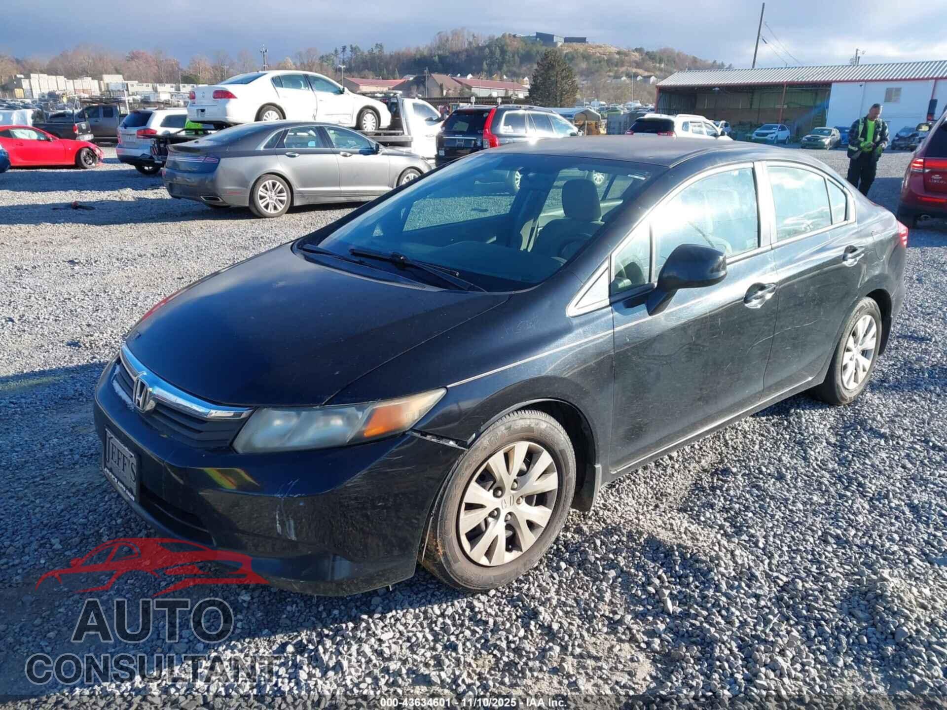 HONDA CIVIC 2012 - 2HGFB2F57CH501357