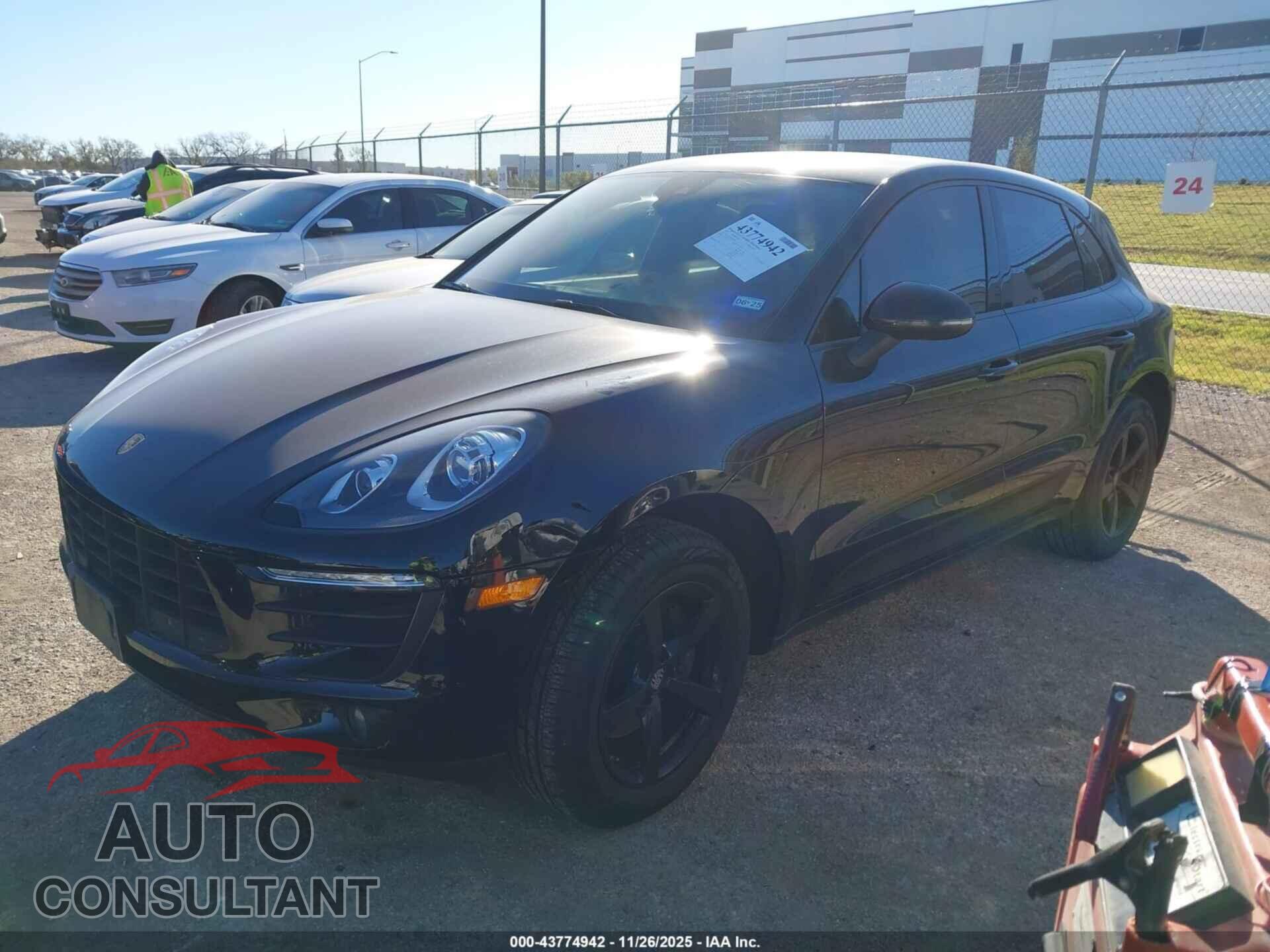 PORSCHE MACAN 2017 - WP1AA2A54HLB80910