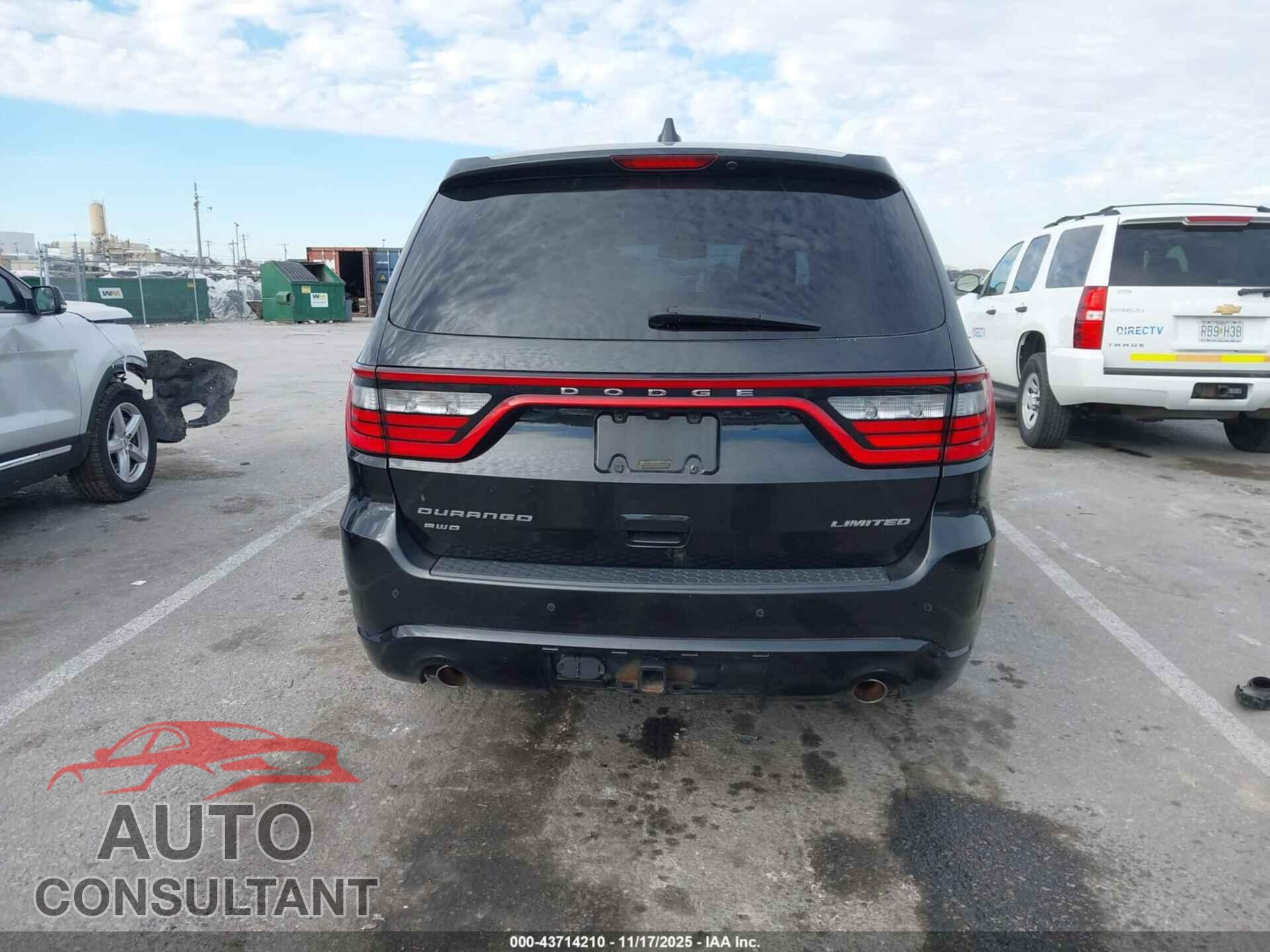 DODGE DURANGO 2015 - 1C4RDJDG2FC800606