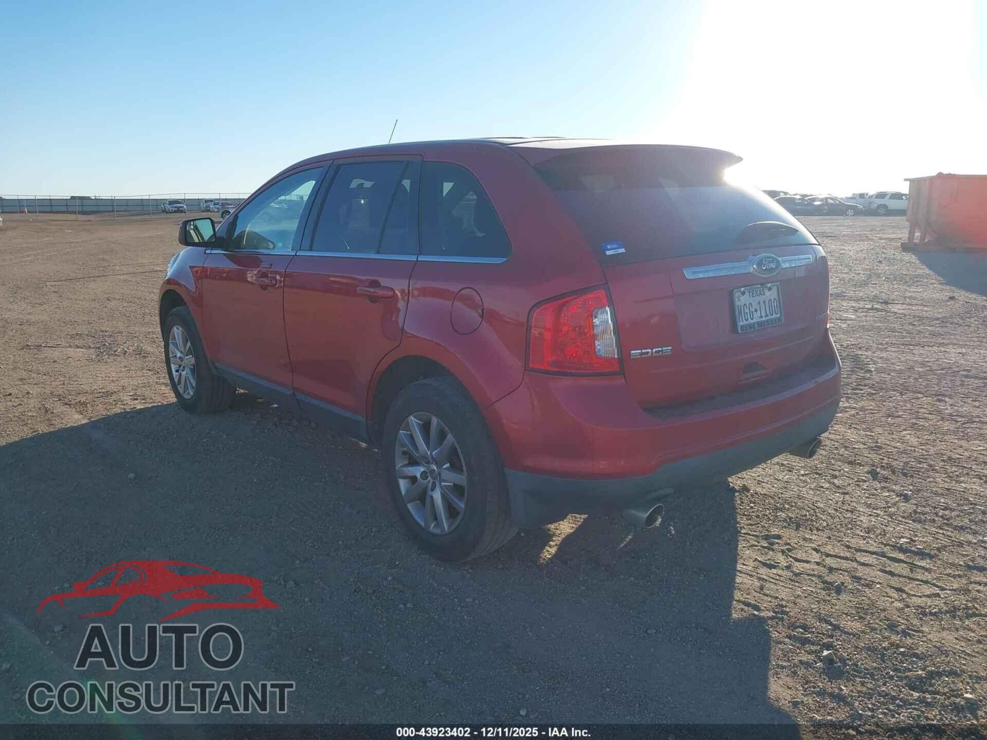FORD EDGE 2011 - 2FMDK3KC5BBA78324