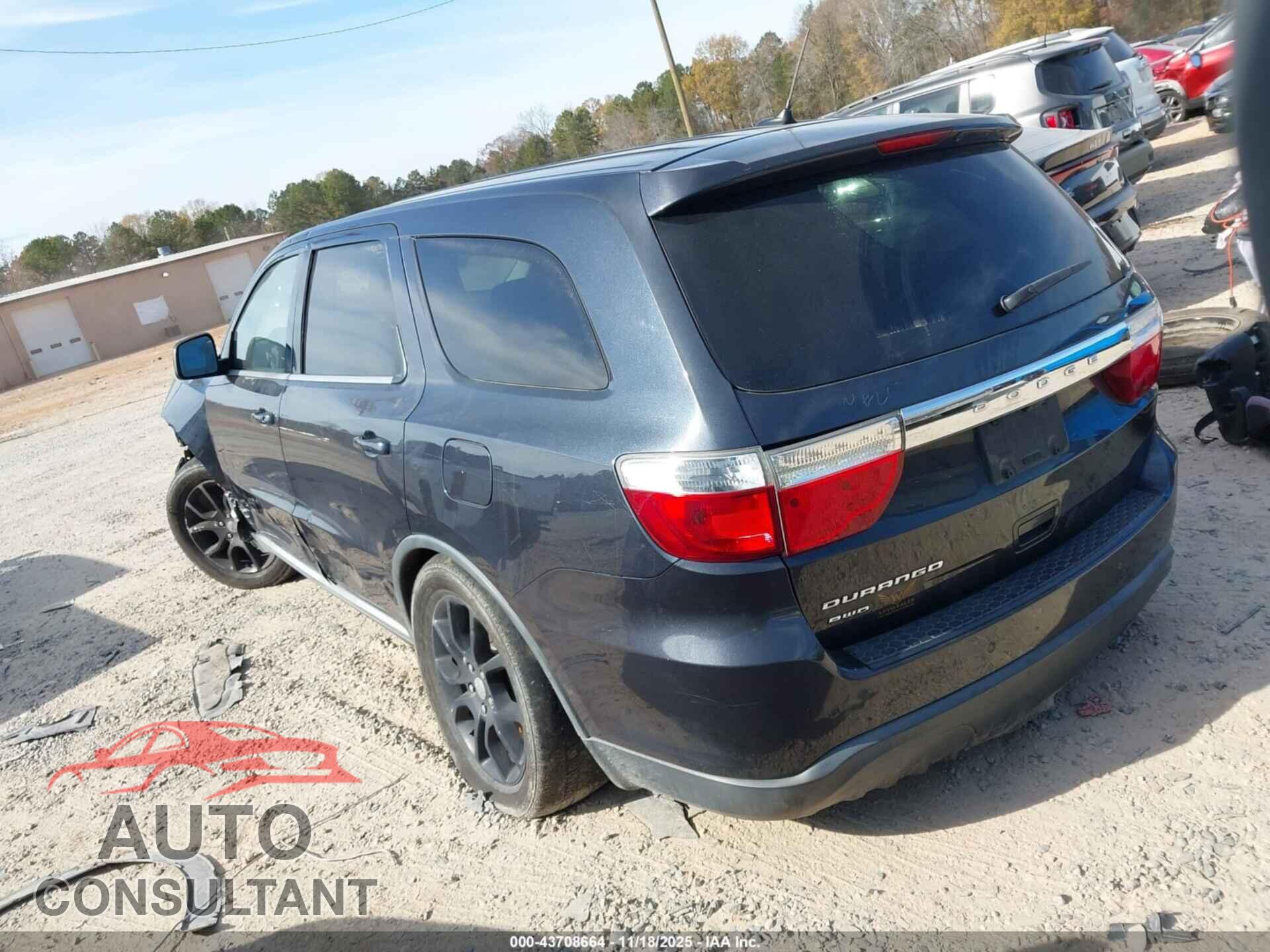 DODGE DURANGO 2013 - 1C4RDJAG9DC682524