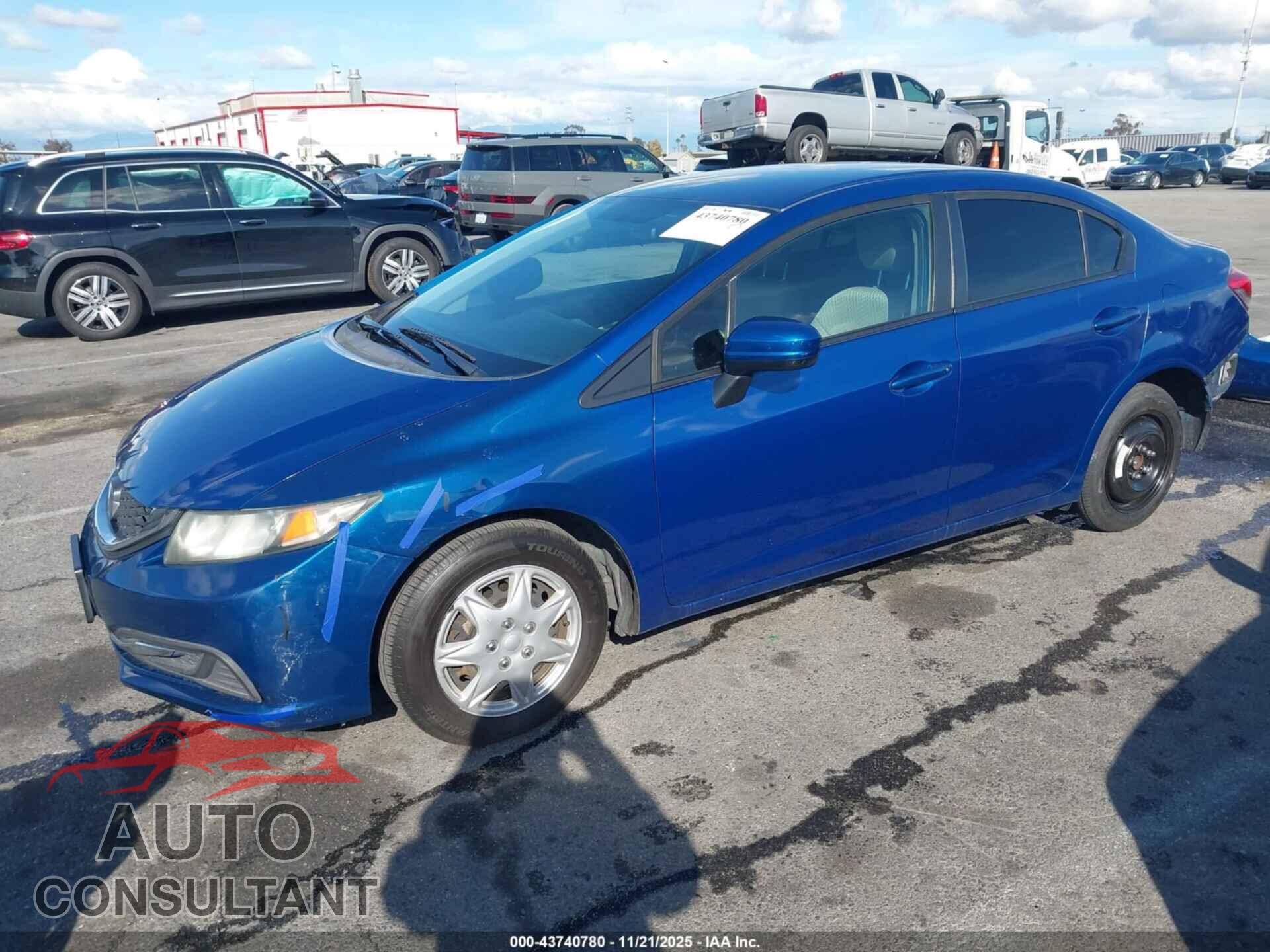 HONDA CIVIC 2014 - 19XFB2F53EE271684