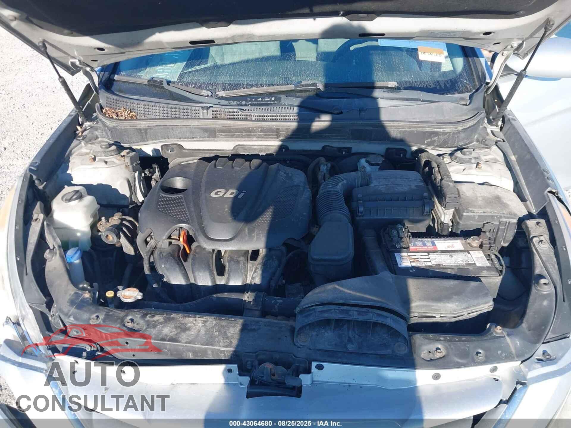 HYUNDAI SONATA 2012 - 5NPEB4AC5CH428962
