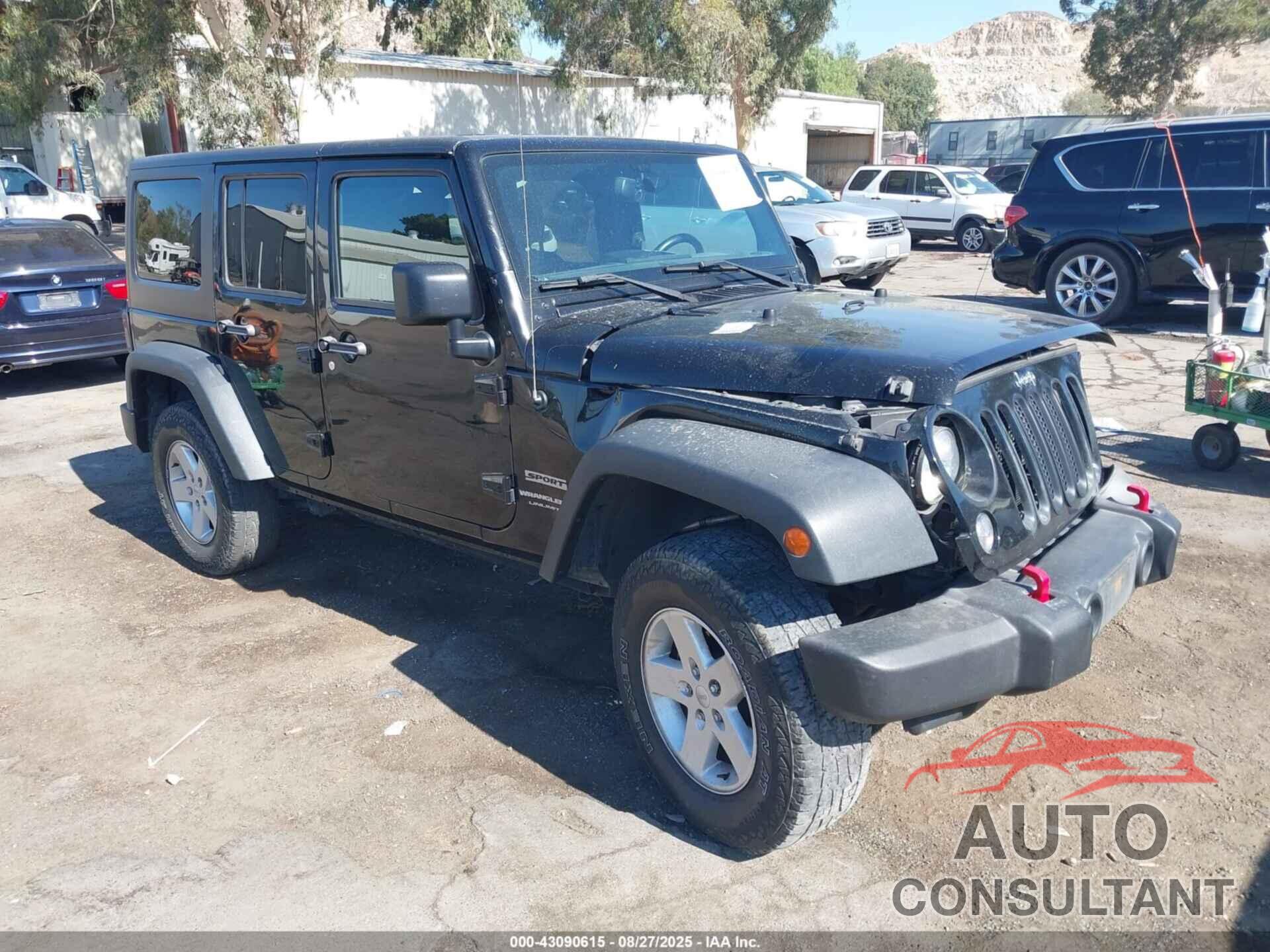 JEEP WRANGLER JK UNLIMITED 2018 - 1C4BJWDG2JL895250
