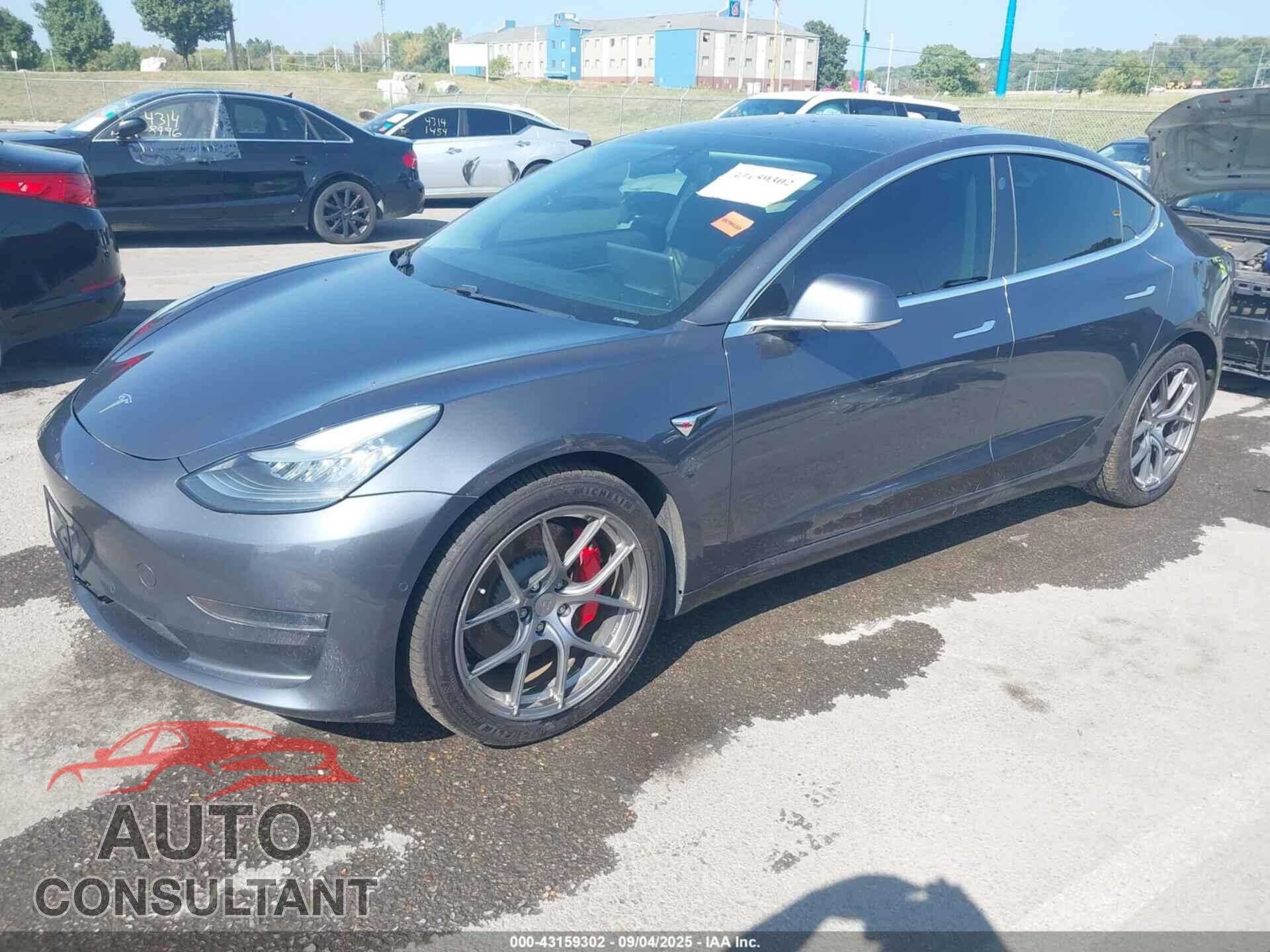TESLA MODEL 3 2019 - 5YJ3E1EB3KF213978