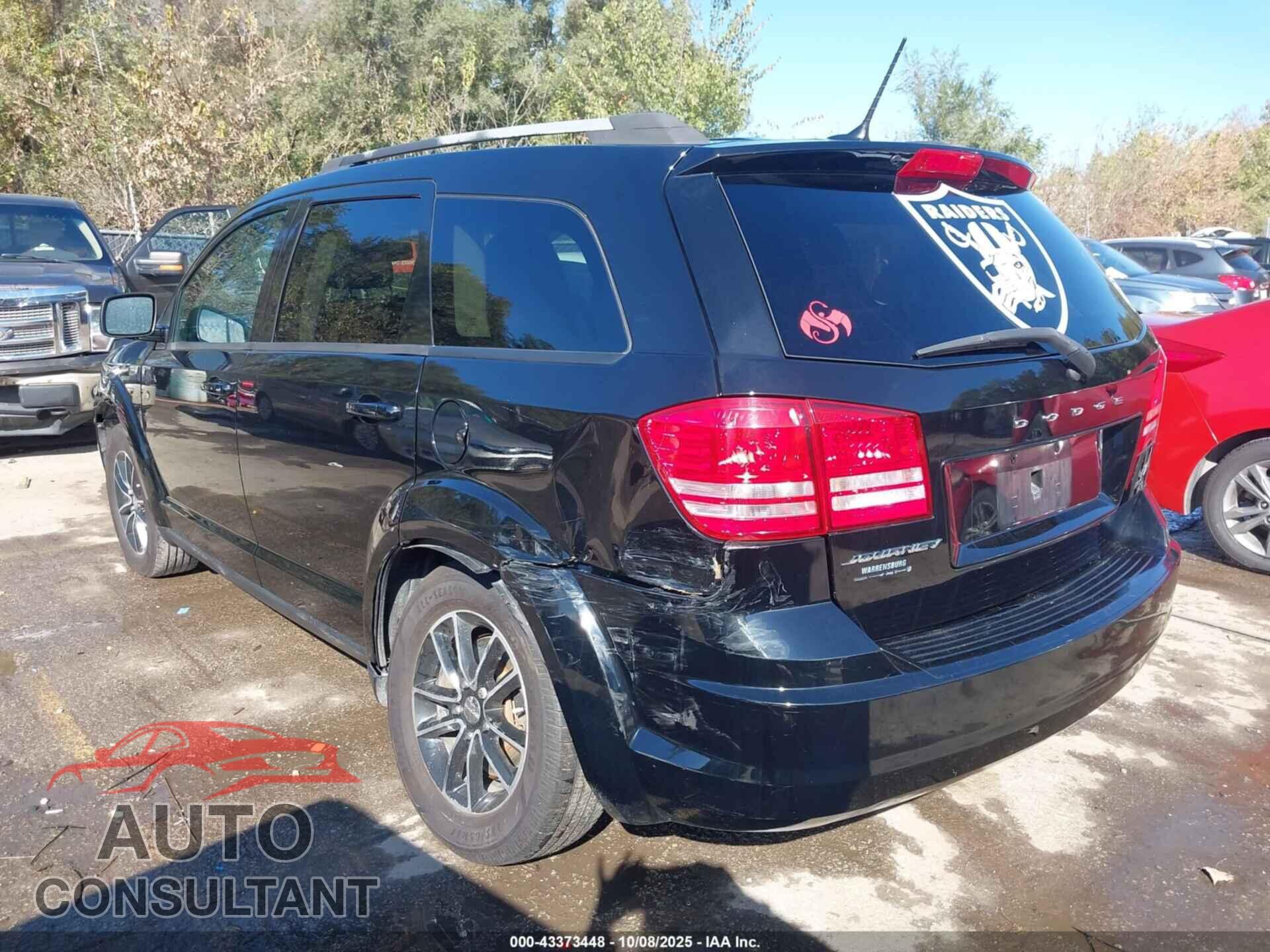 DODGE JOURNEY 2017 - 3C4PDCAB8HT587325