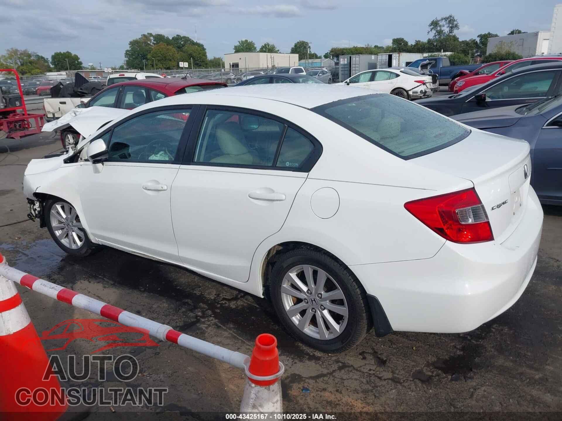 HONDA CIVIC 2012 - 19XFB2F99CE047724
