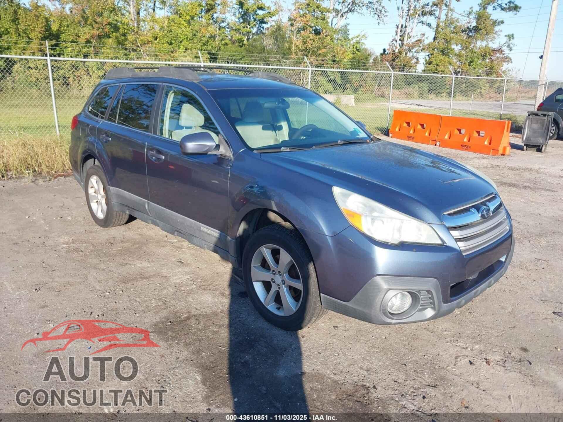 SUBARU OUTBACK 2014 - 4S4BRBCC4E3220632
