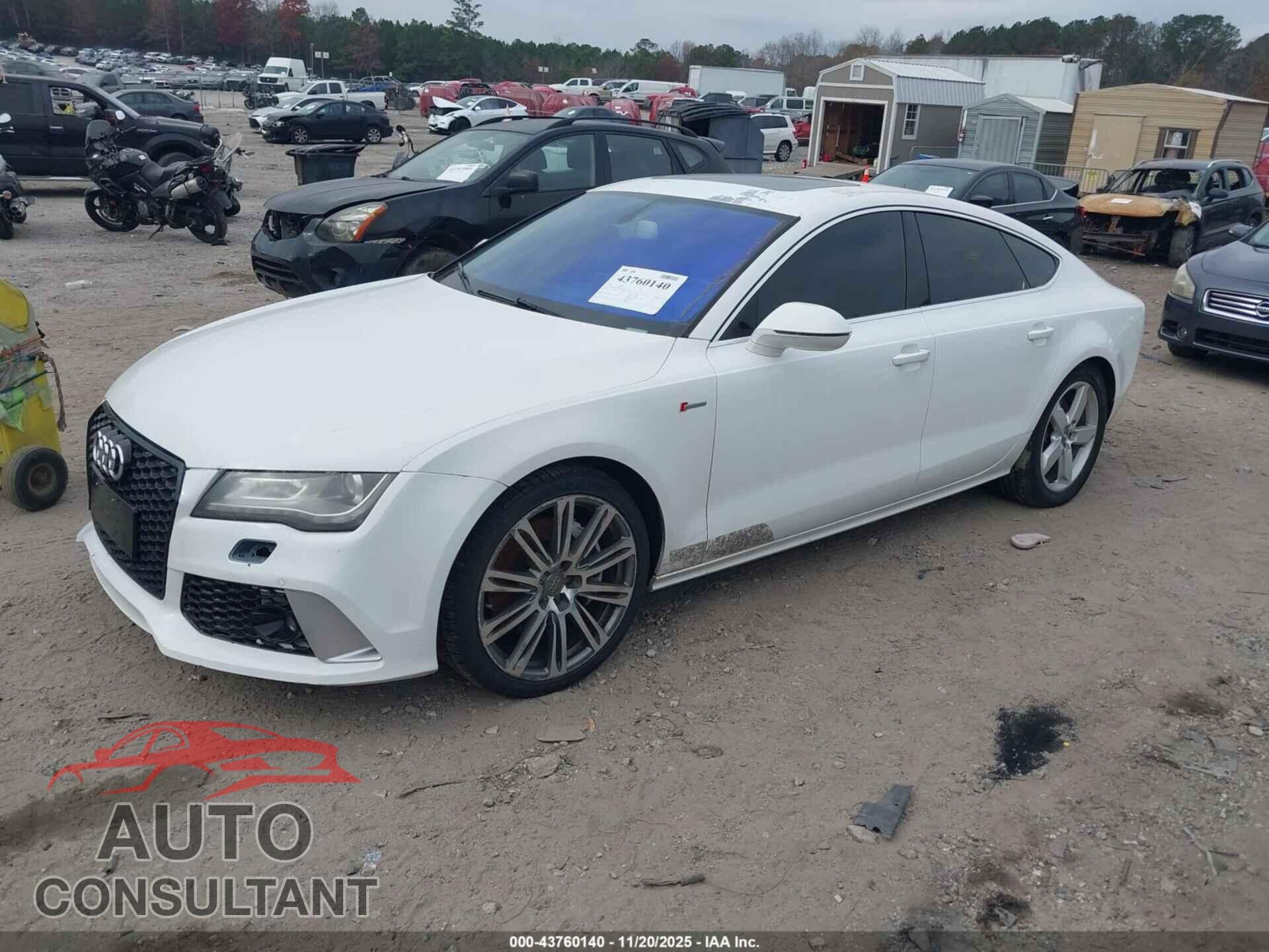 AUDI A7 2012 - WAUSGAFC2CN005359