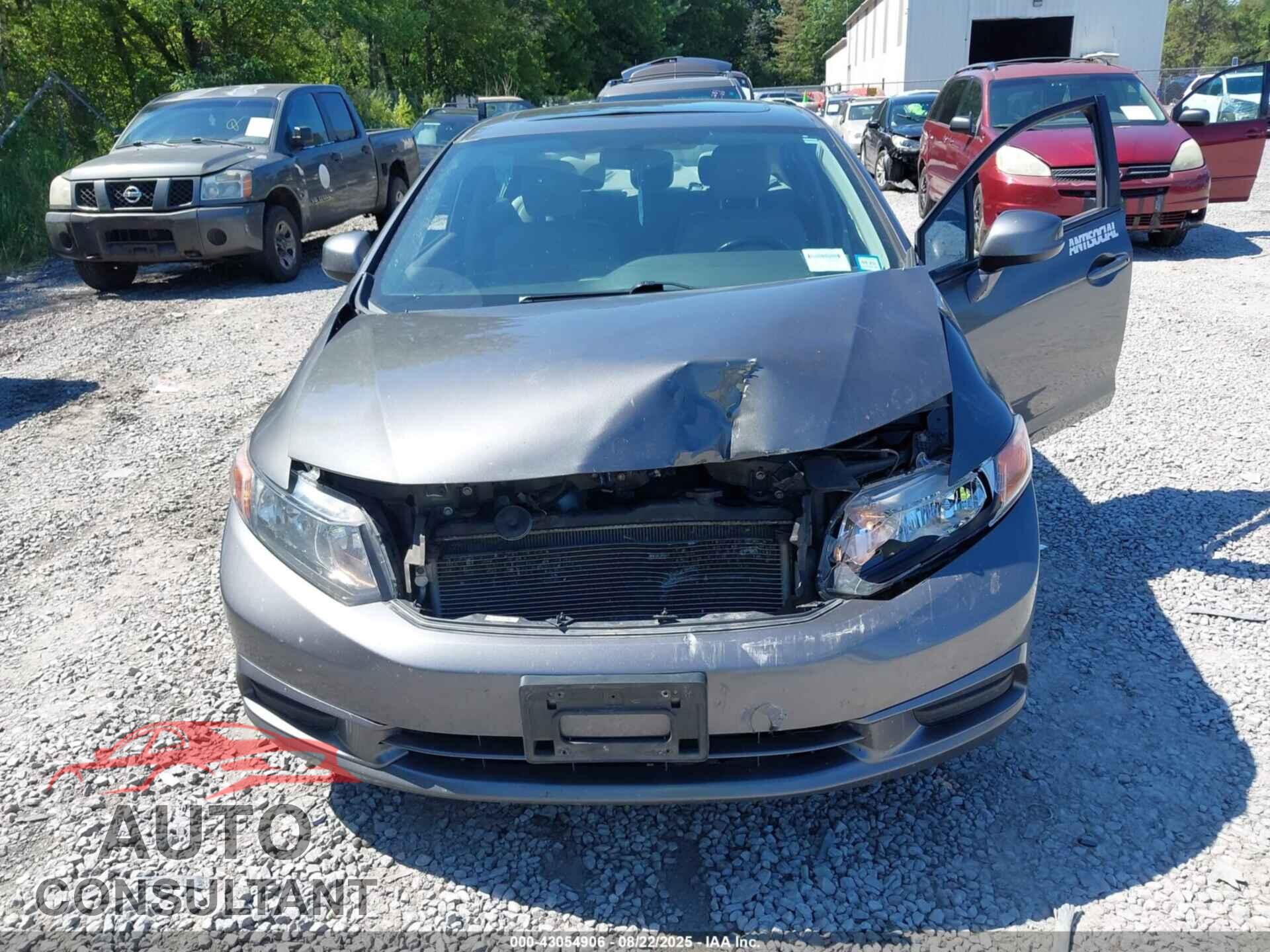 HONDA CIVIC 2012 - 2HGFB2F9XCH575830